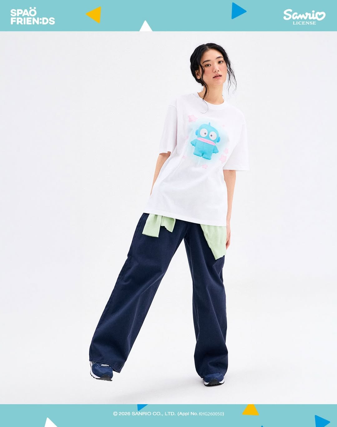 SPAO - 韓國 SPAO X Sanrio Hangyodon 水怪 生日紀念系列 第2彈