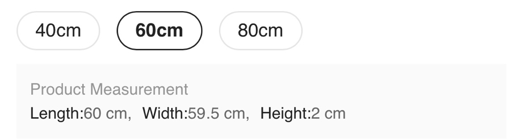 Care Bears 愛心熊粉色熊頭造型地墊