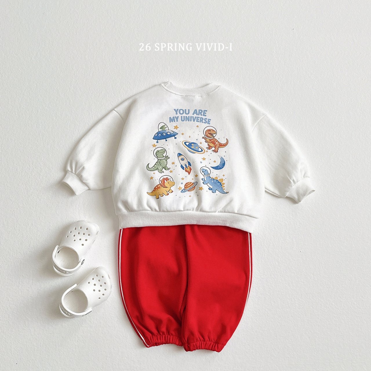 🌸預訂 韓國直送🌸🇰🇷VIVIDI兩色條紋寬鬆束腳運動褲