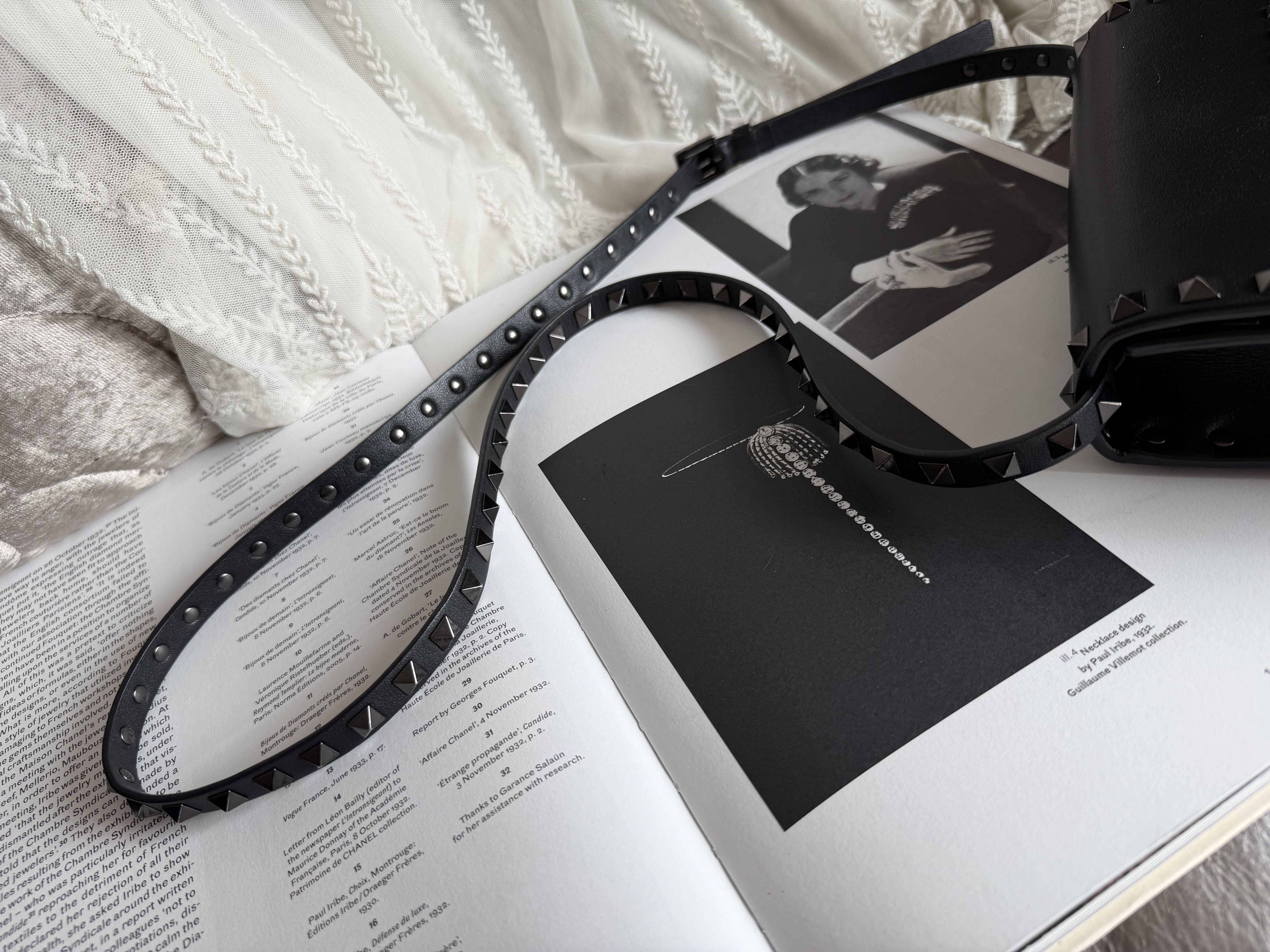 Valentino Garavani black Rockstud bag