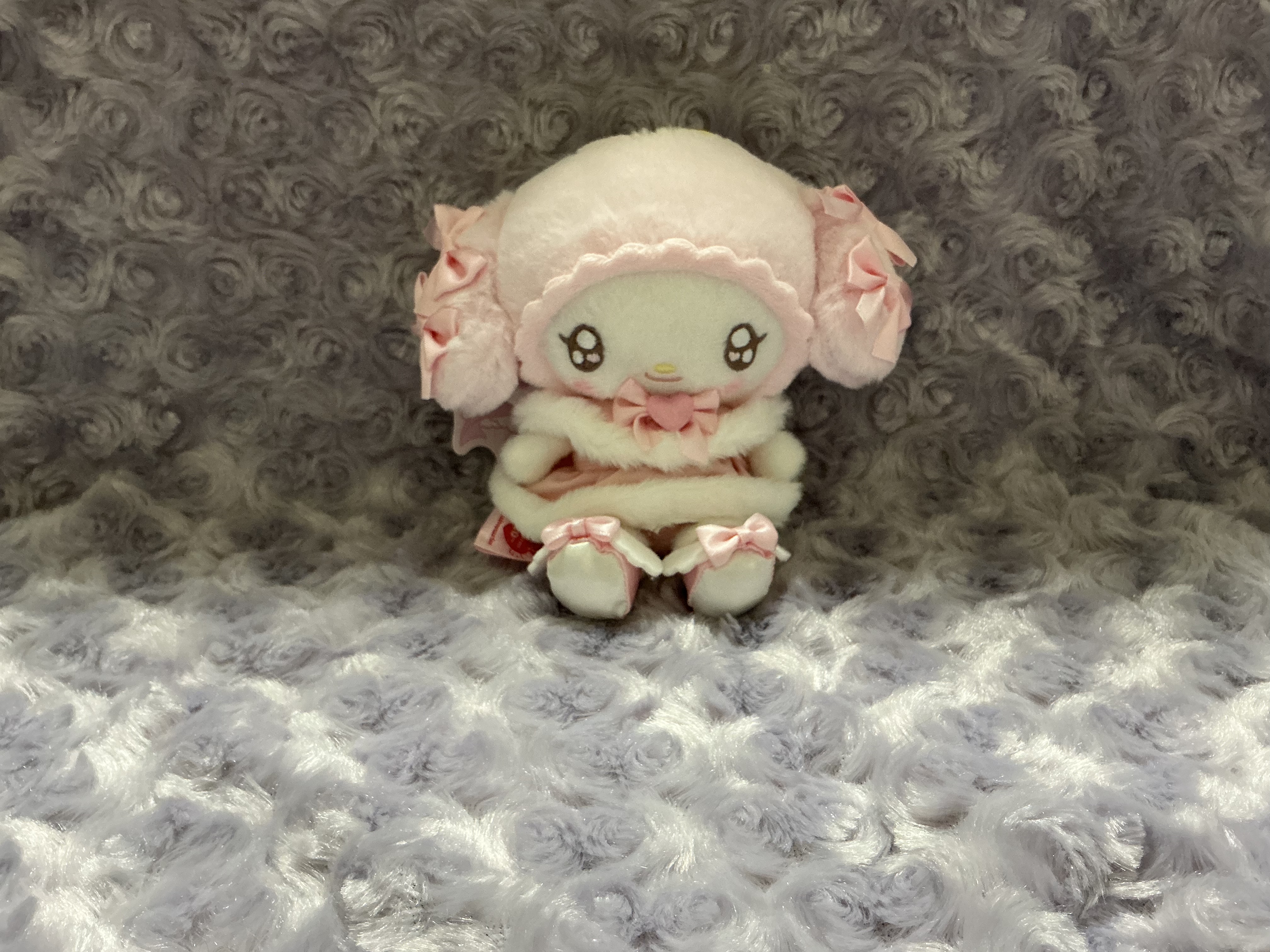 [現貨]Sanrio My Melody & Kuromi 週年紀念公仔匙扣(惡魔/天使)