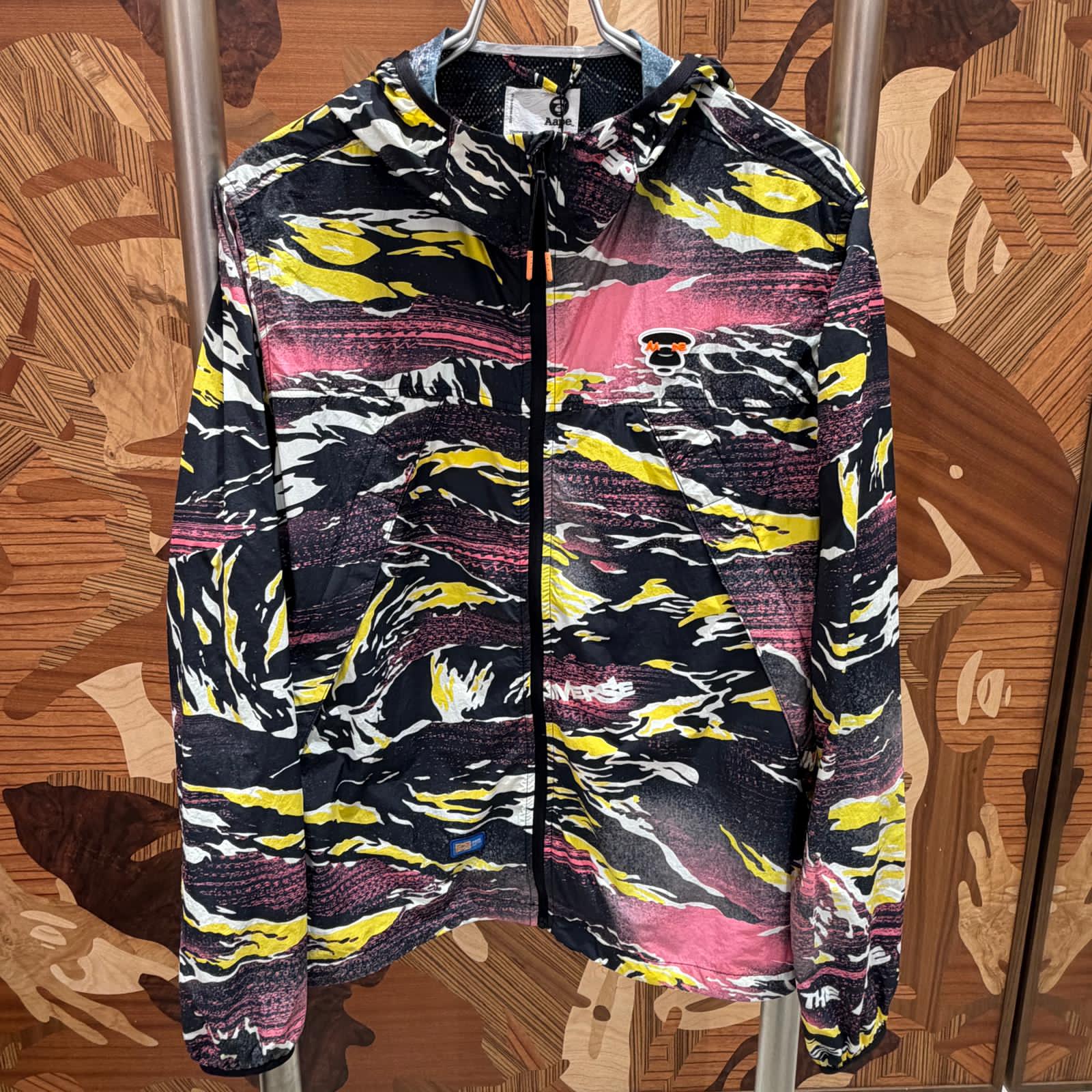 AAPE AAPEUNVS patterned hooded jacket (7776)