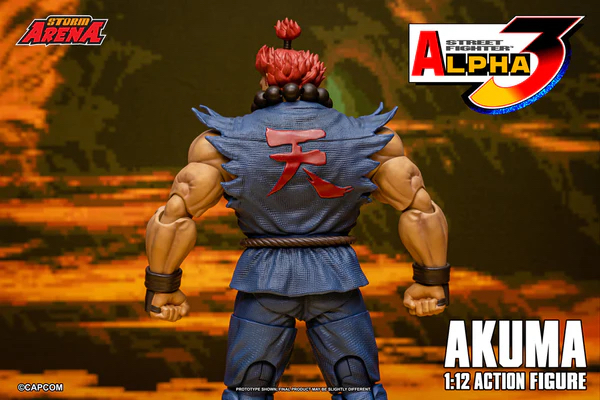 🧲預訂26年第4季：STORM ARENA 1/12 豪鬼 街頭霸王 Zero 3 可動figure STREET FIGHTER ZERO 3 - GOUKI