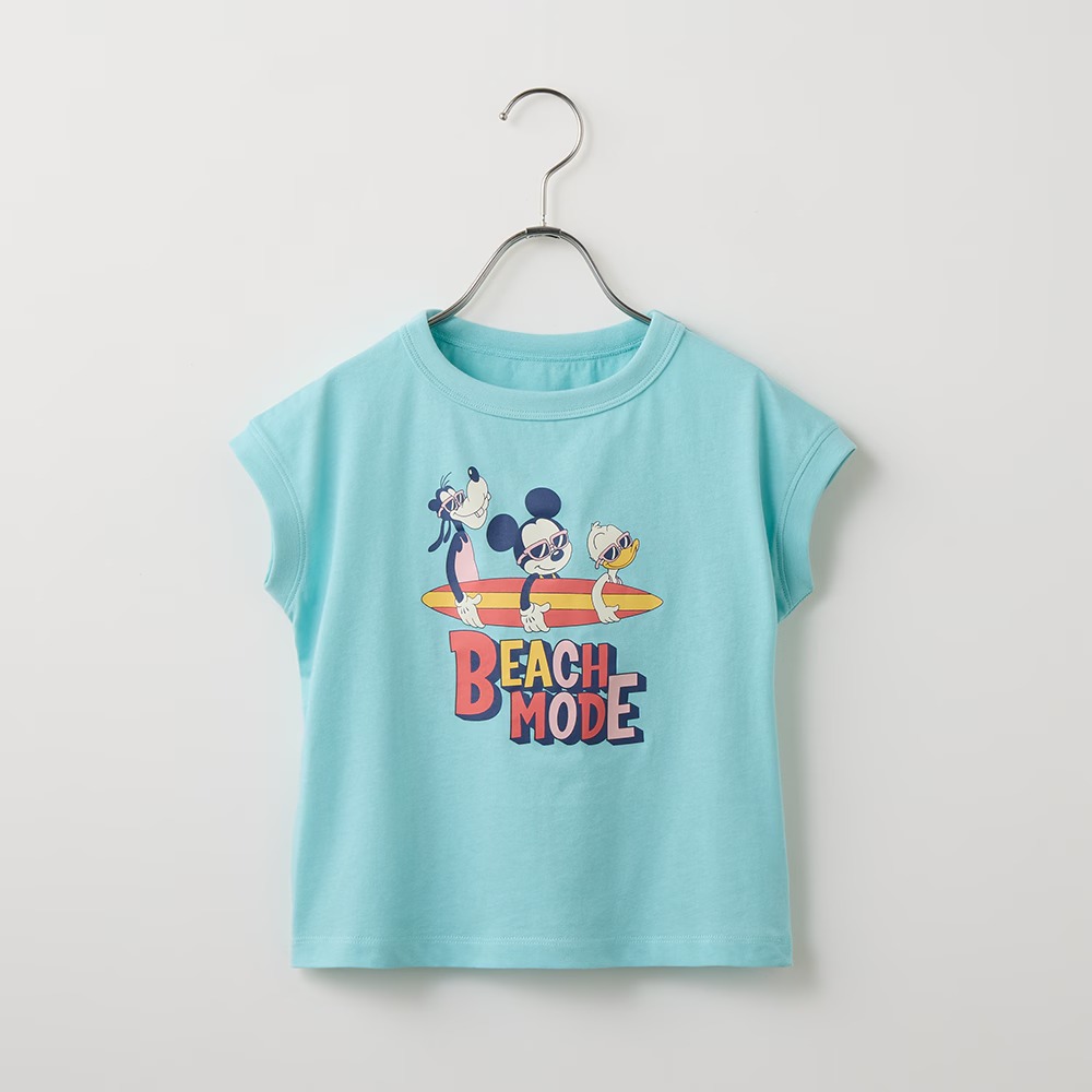 【⭐訂購⭐】 🇯🇵日本直送🌀#Disney 接觸冷感法式袖 tee 🌀 [PLFA-0005] [260703]