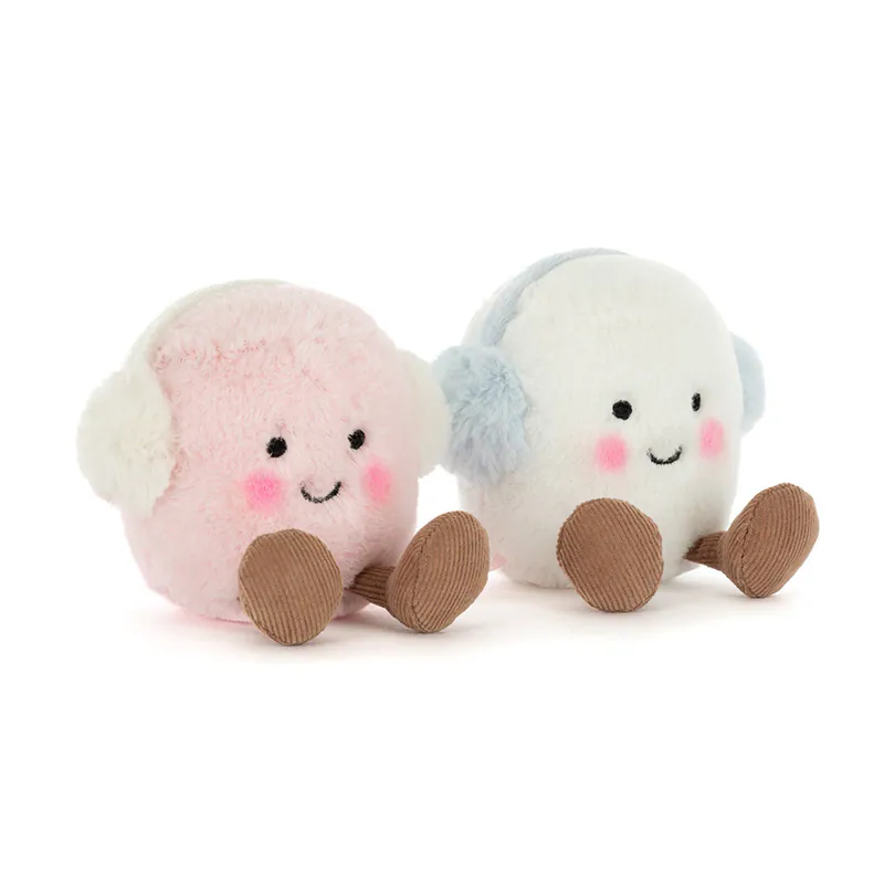【英國】Jellycat Amuseables Toastie Pink and White Marshmallows