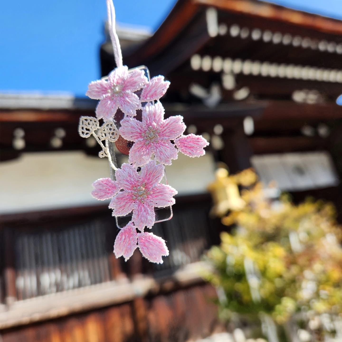 日本神社下鴨神社限定版櫻花御守