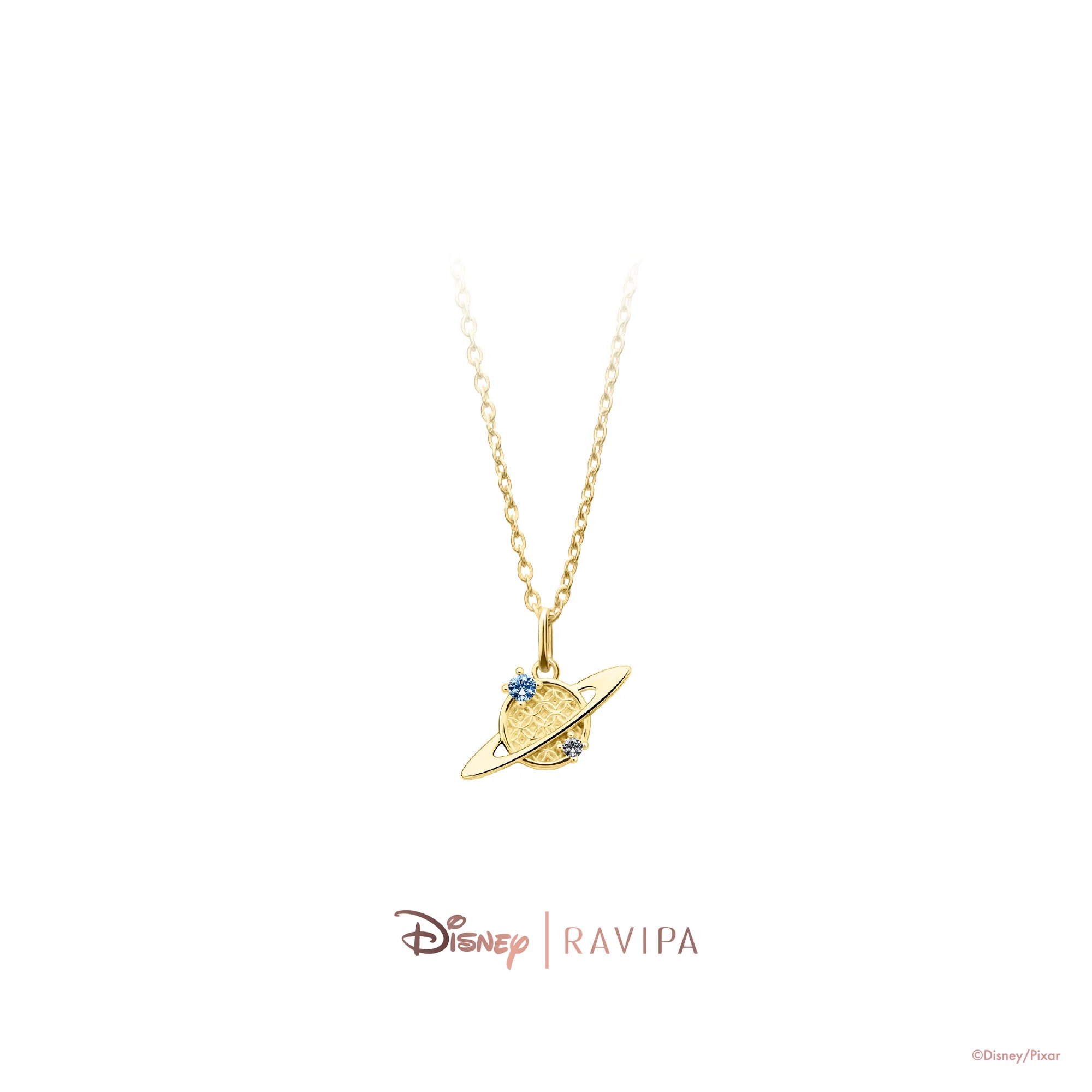 📦訂購 泰國代購 RAVIPA Disney Toy Story Pizza Planet Gold Necklace 反斗奇兵 頸鏈