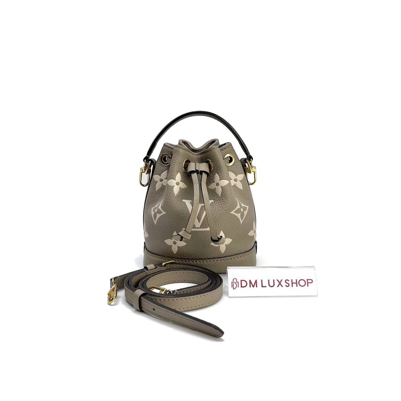 LV Bicolour Nano Noe GHW