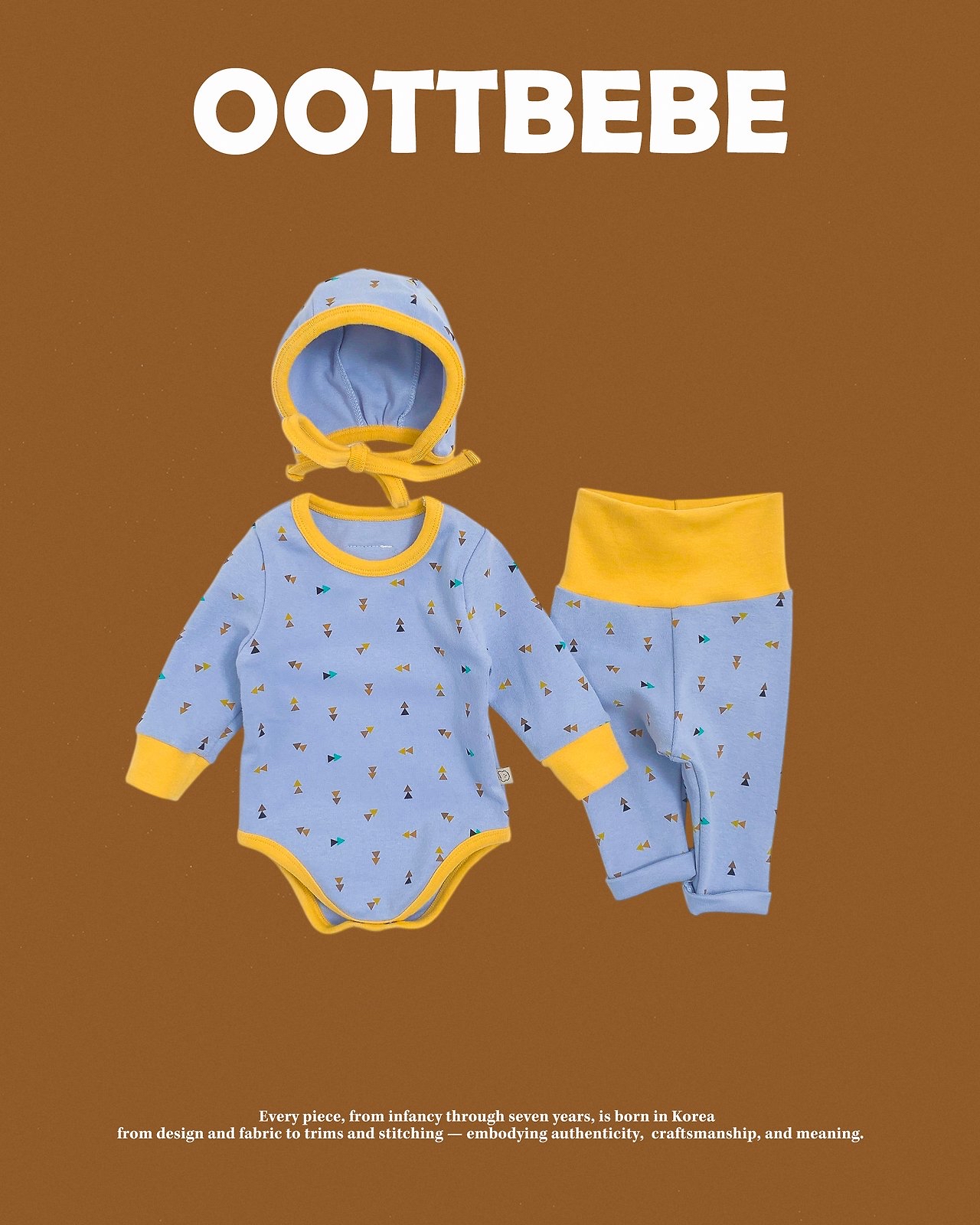 OOTT | Semone suit + bonet SET