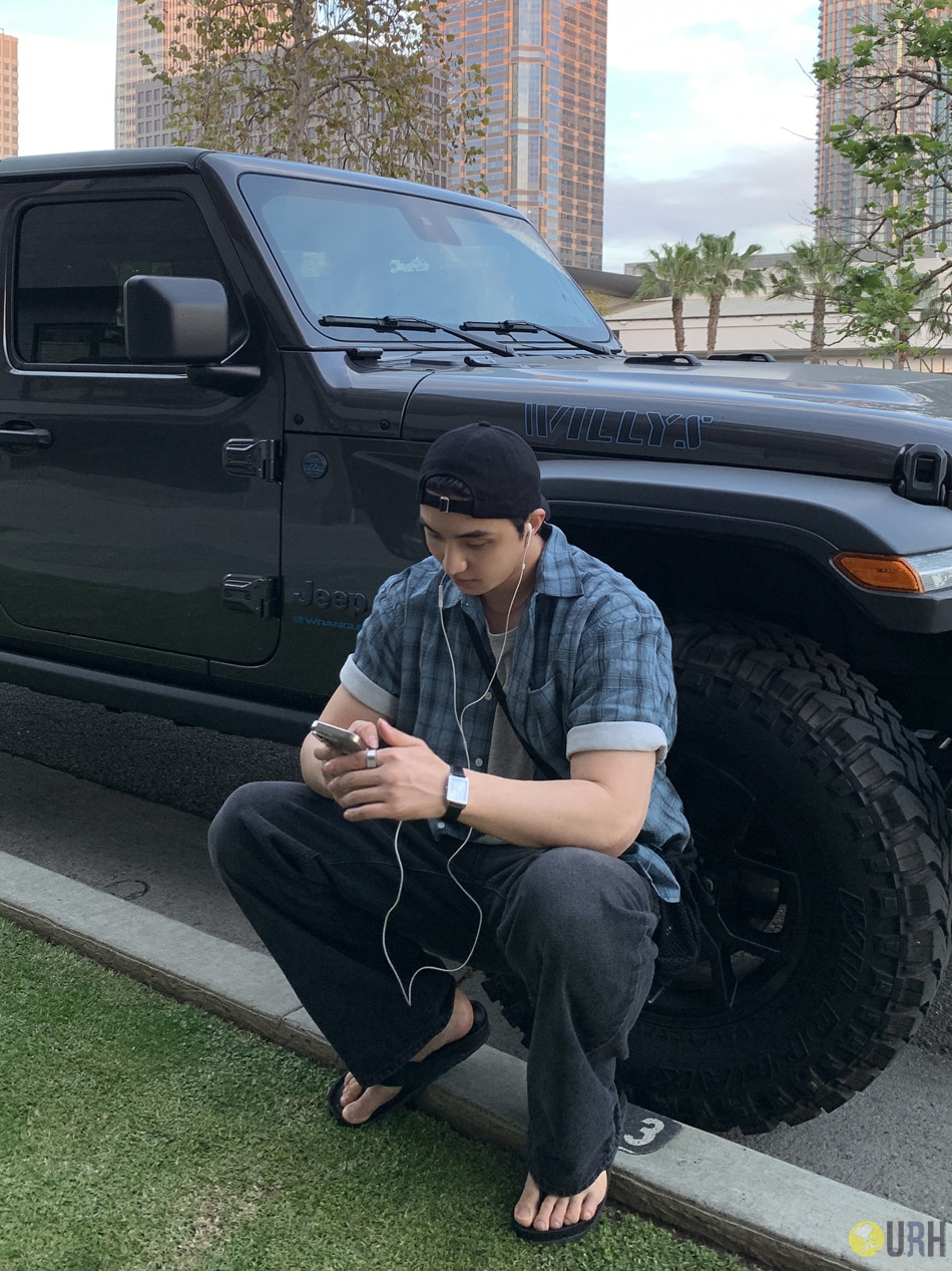 【100%保證韓國直送】韓國品牌原創系列 經典格紋棉質微寬鬆半袖恤衫 👕 [6 color] RL114923