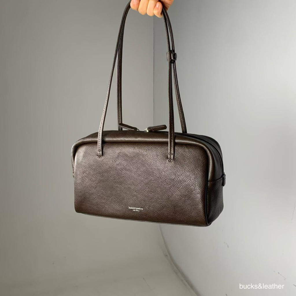 【26FW新皮質加入】 預訂_French Toast Bag by Bucks & leather