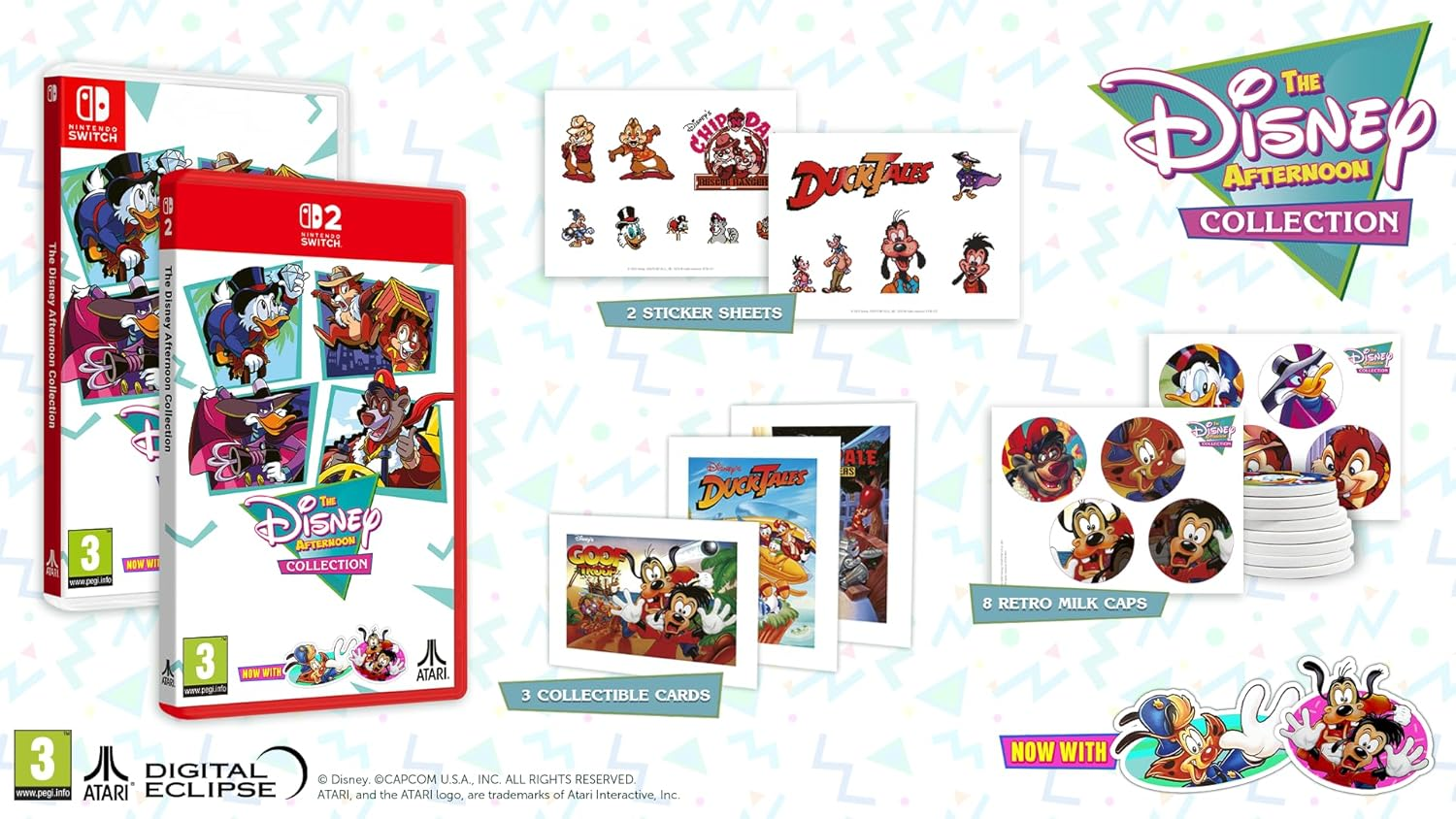 【預售 29/5】NS 迪士尼午後合集 The Disney Afternoon Collection 英/日文  (英文封面) PO0851