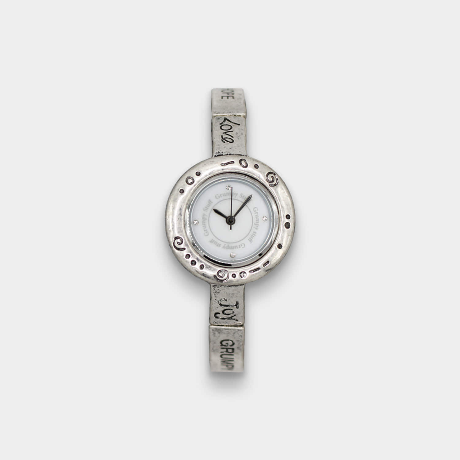 🇰🇷訂購｜GRUMPY｜Shabby Spiral Letter Watch 