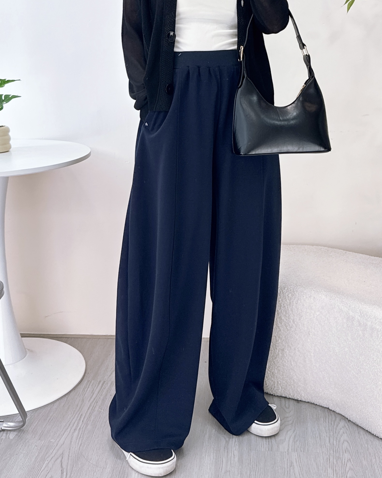 純棉免燙垂感休閒褲 3色