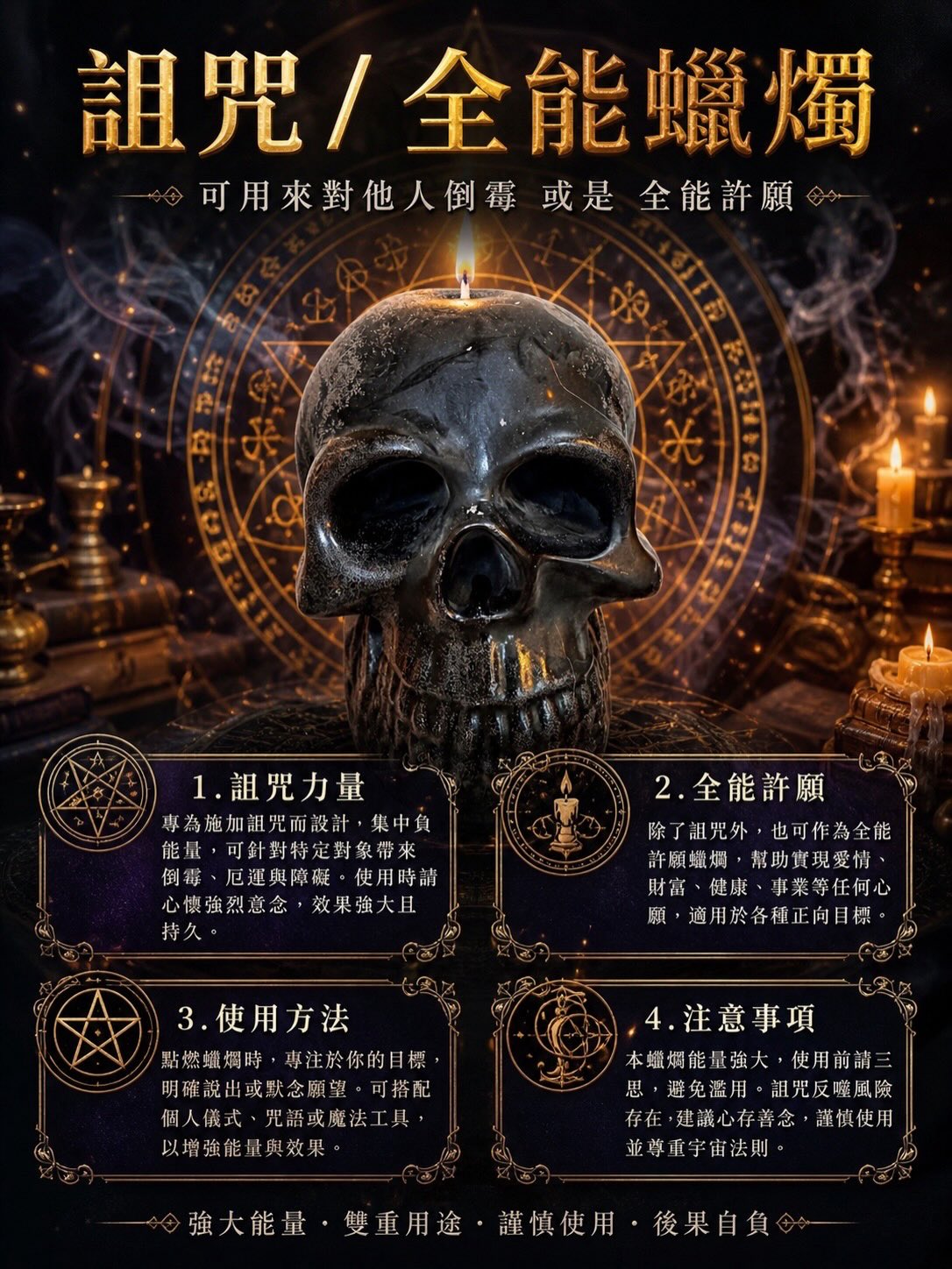 詛咒/全能蠟燭🕯️自己點🔥  