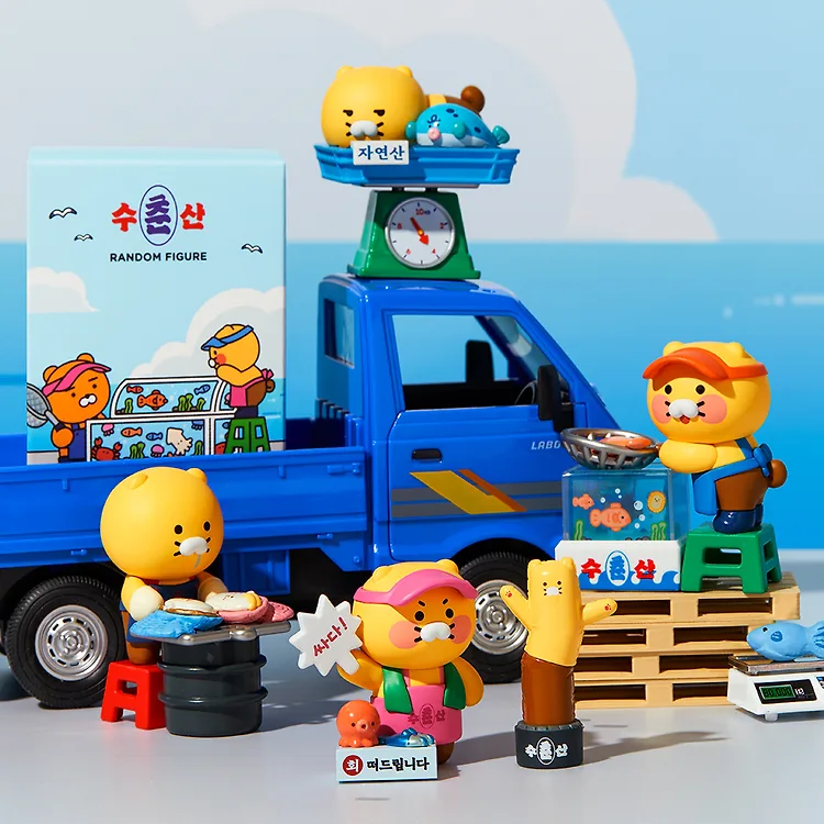 [KAKAO FRIENDS] 春植漁市場老闆 Figure