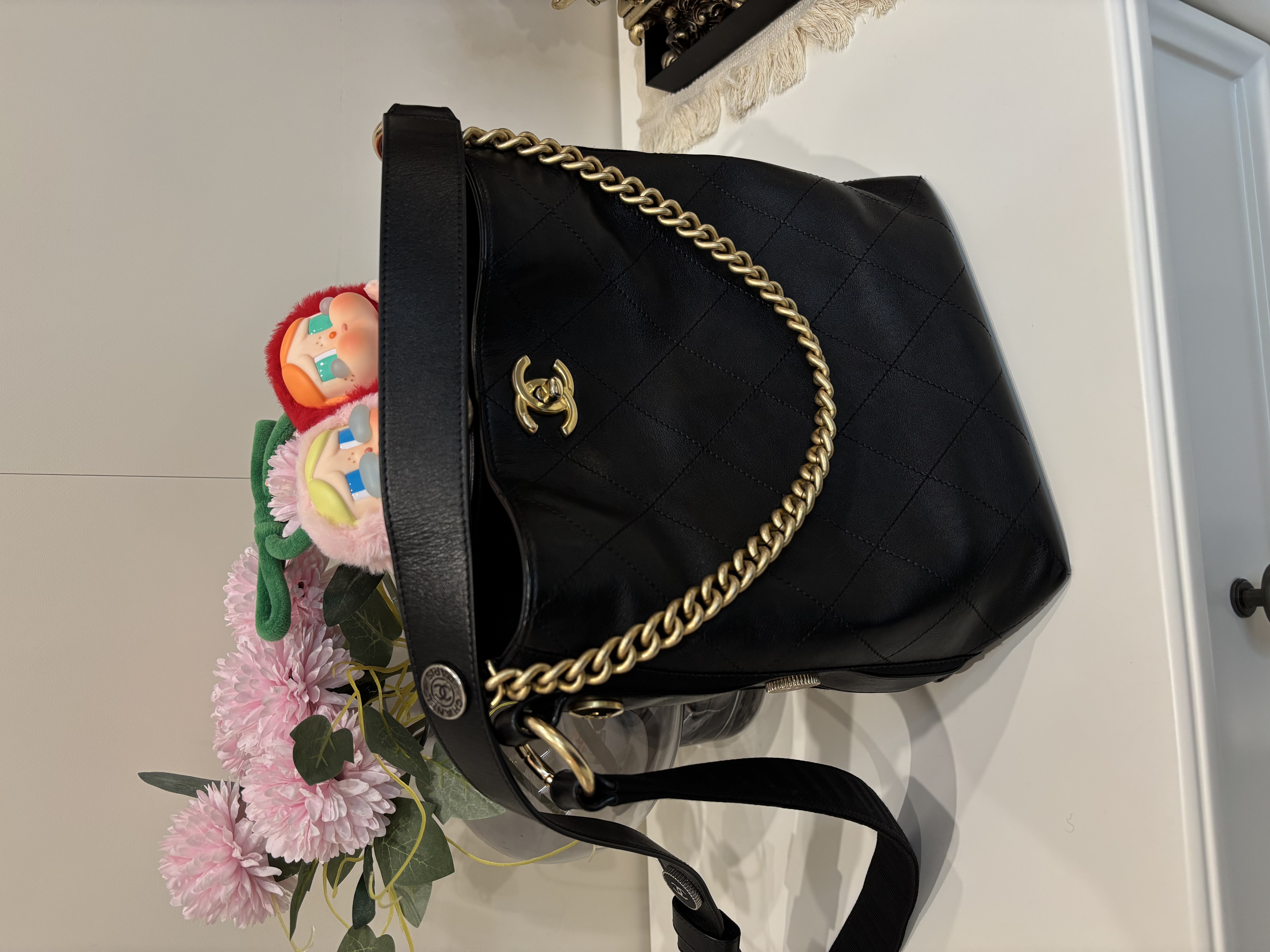 Chanel 2way Bucket bag 100%Authentic, 95%New ✅收據✅card ✅dust bag 