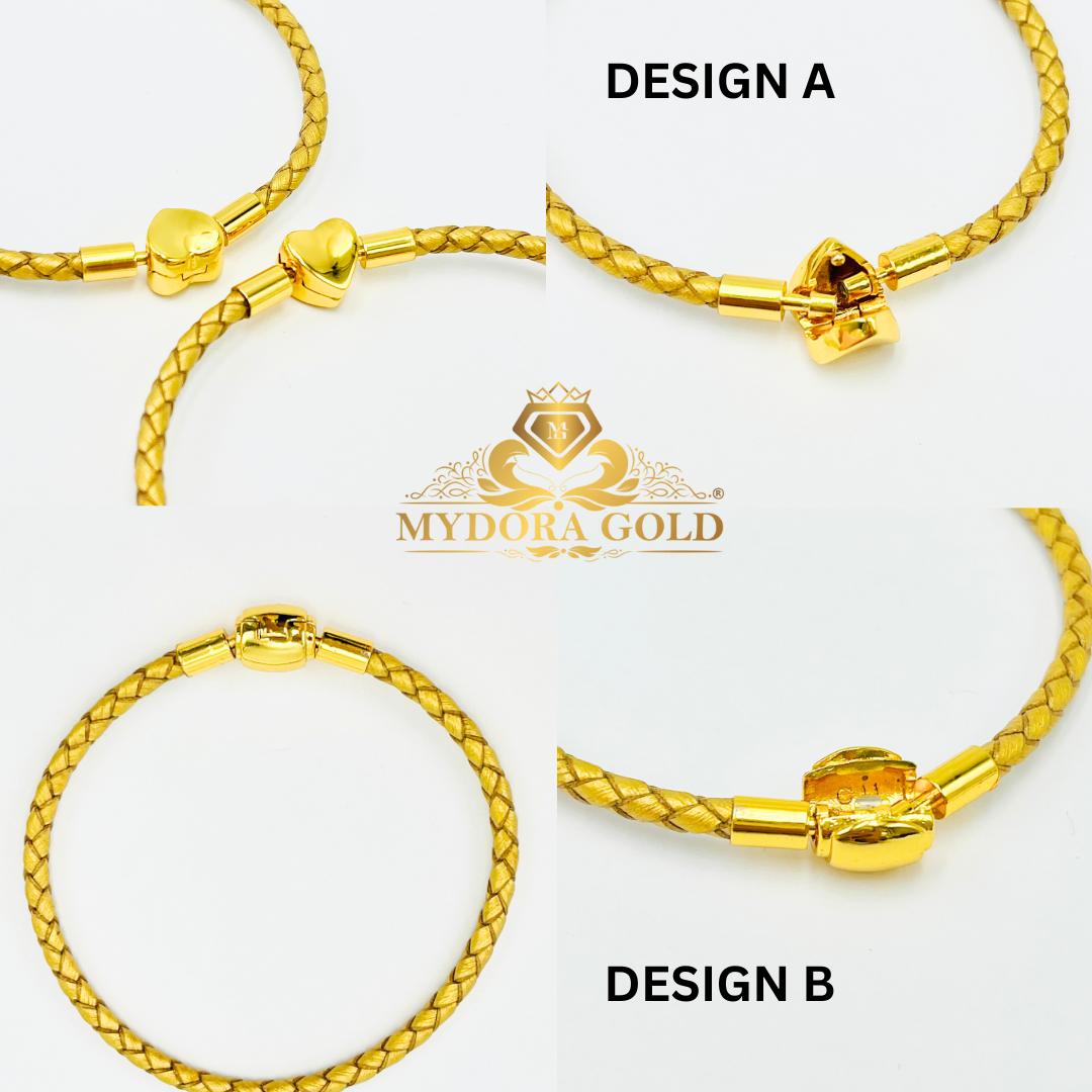 MYDORA Imperial Leather Rope Bracelet