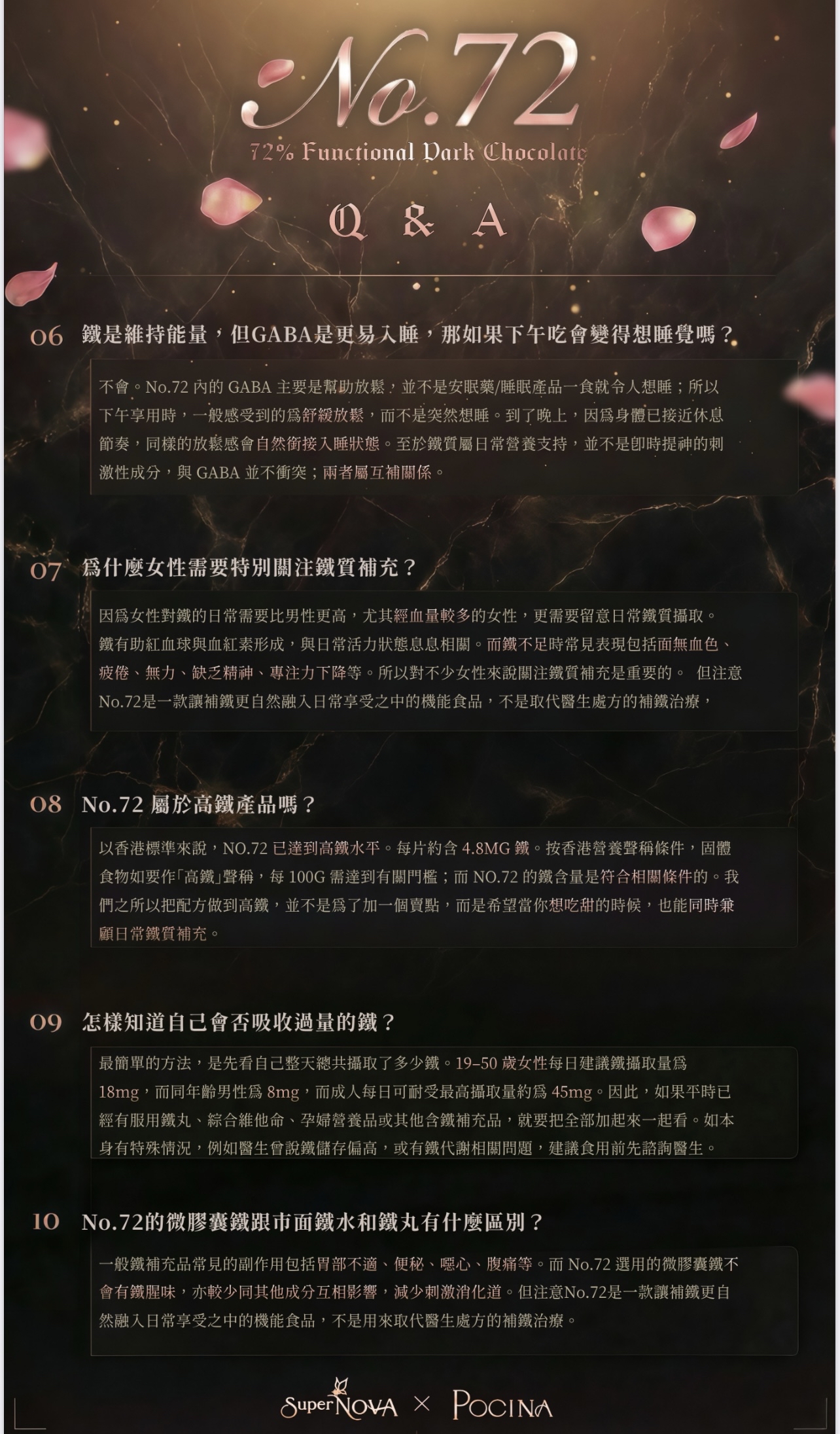 補鐵❤️‍🔥72%比利時頂級黑朱古力🍫