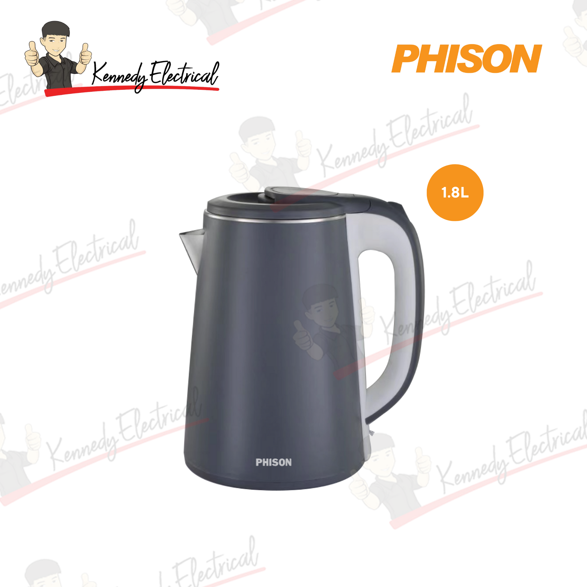 Phison 1.8L Electric Jug Kettle PKE-4180
