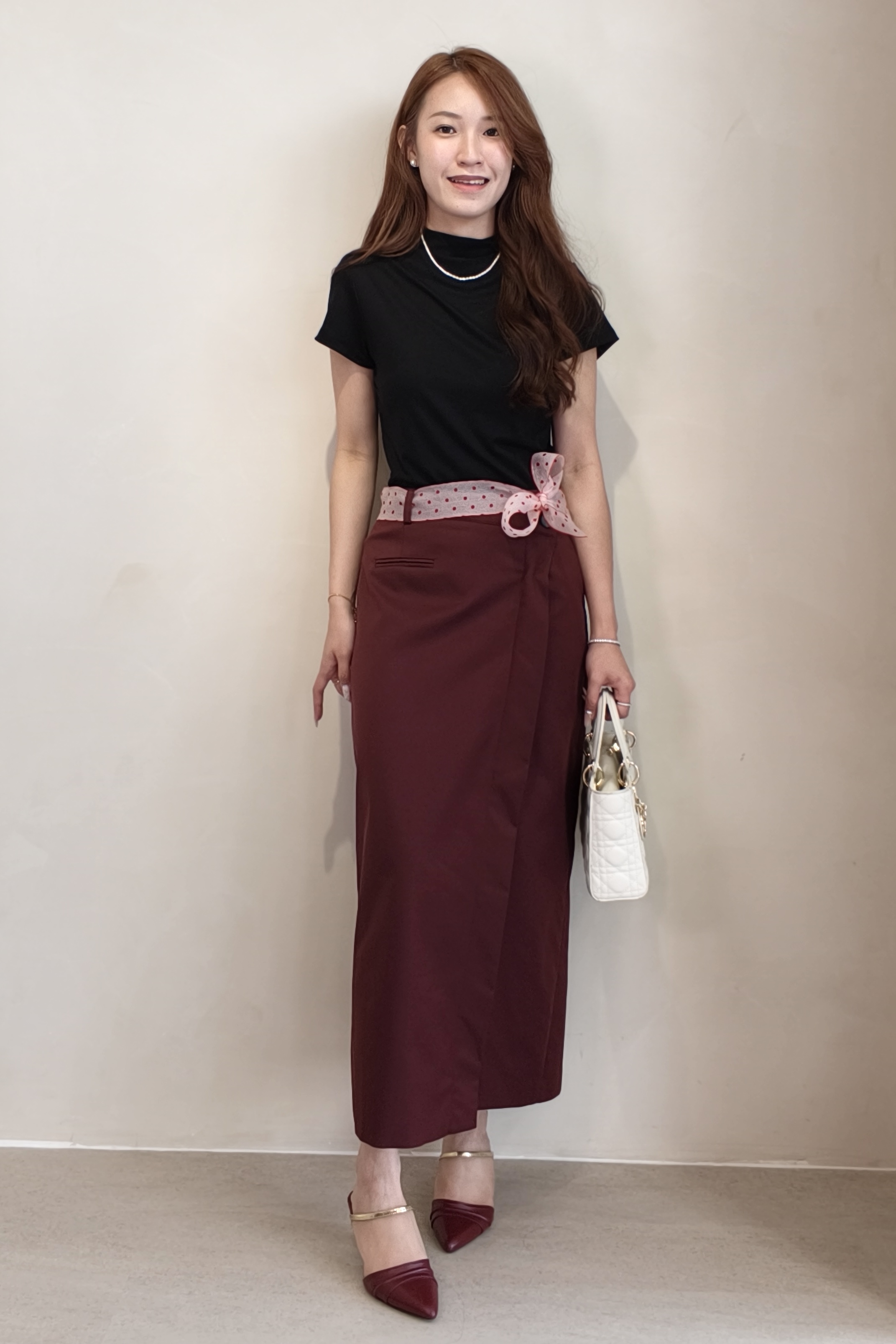 2160BB Ava Essential Mock Neck Knit Top