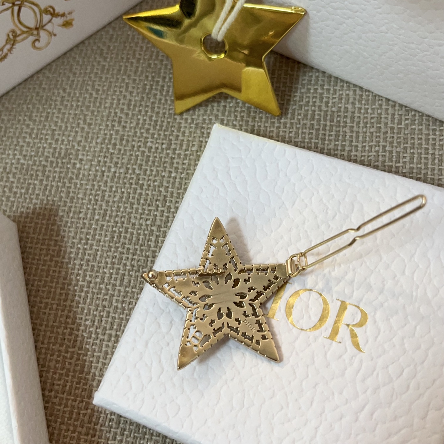 【原單】DIOR Nuit Étoilée 髮夾 連禮盒