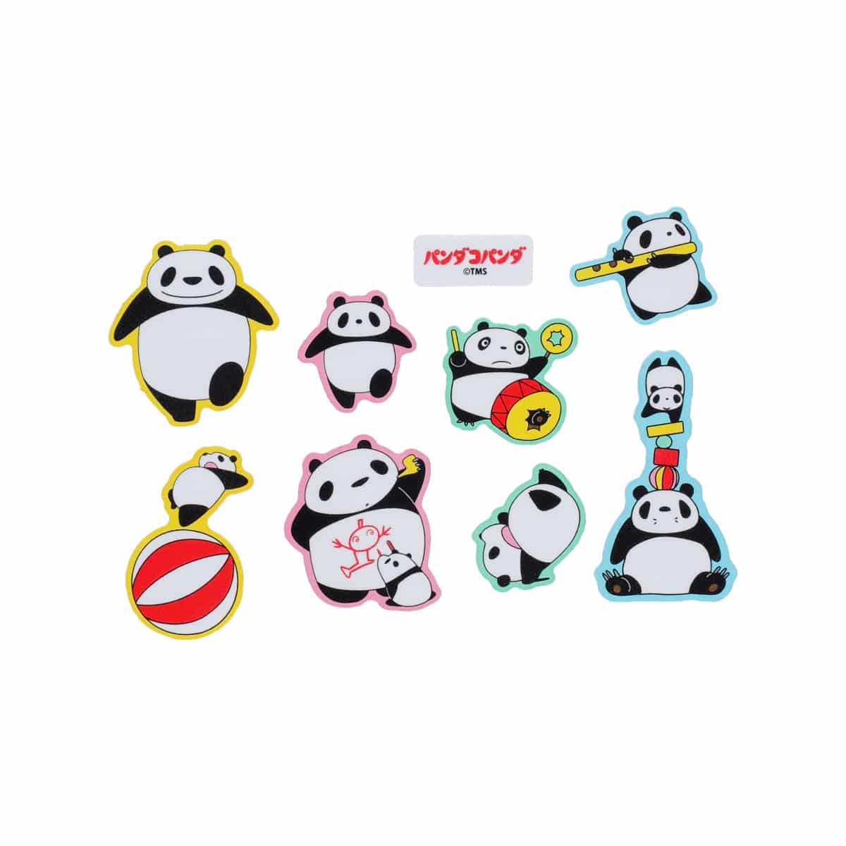 現貨｜Panda Go Panda 熊貓家族 吉卜力 日版 海綿貼紙 (719760)