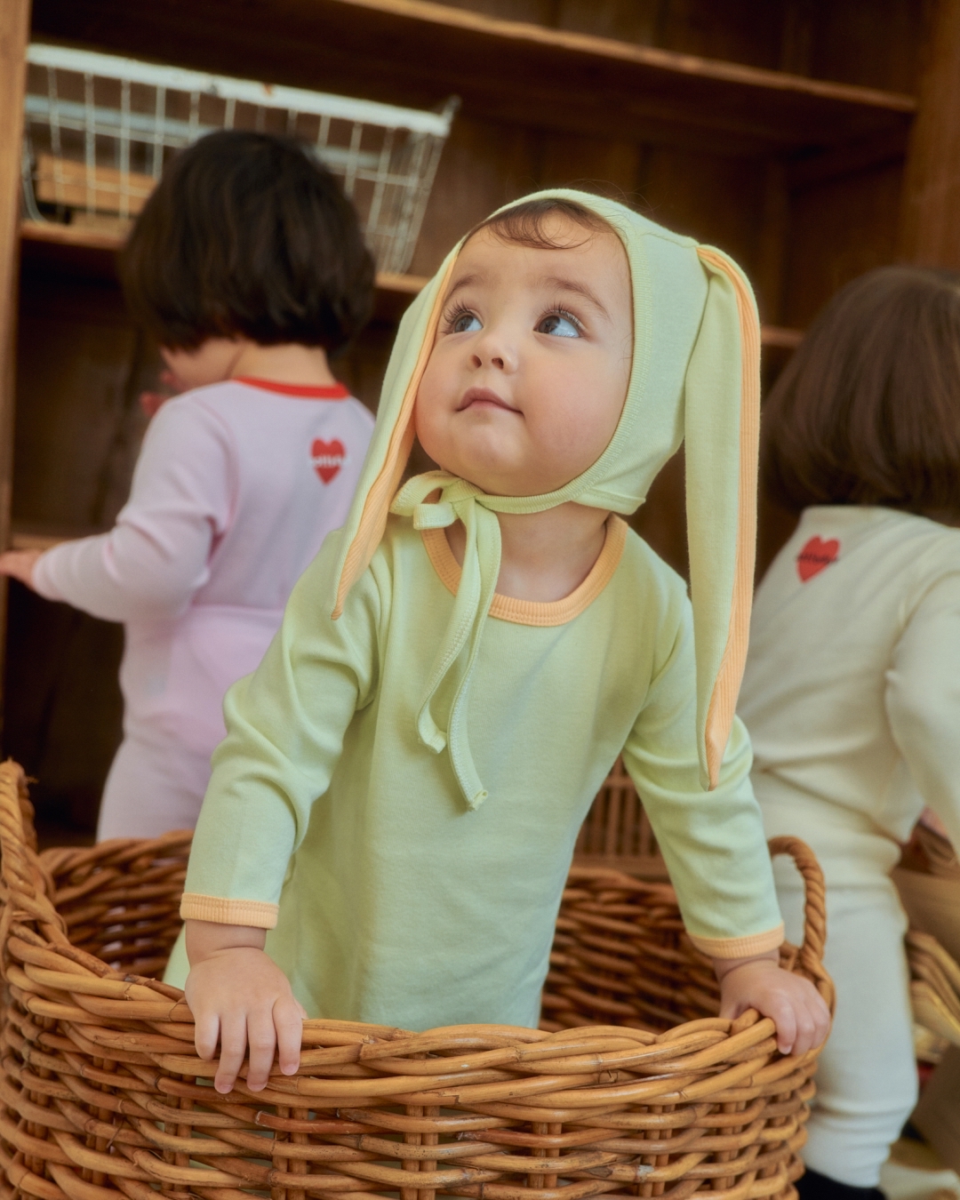 🇰🇷Oottbebe suit+bonnet