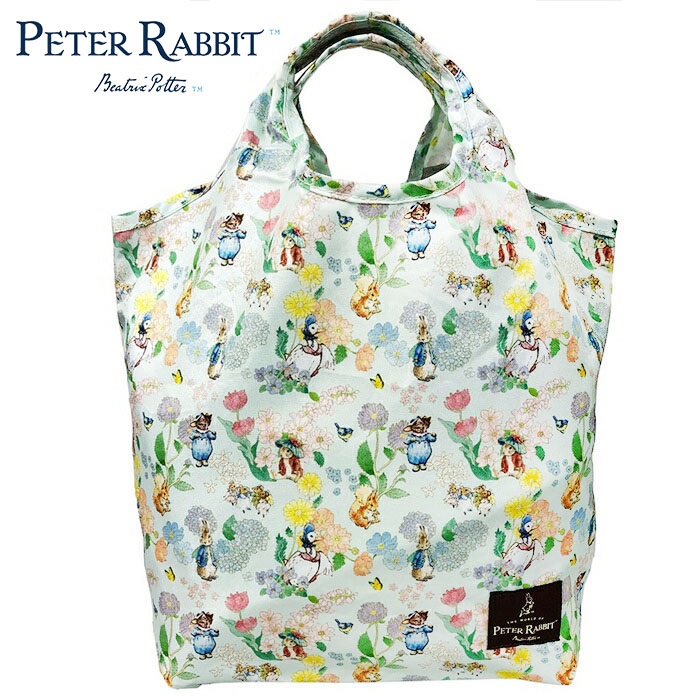 現貨｜Peter Rabbit 彼得兔 日版 可摺疊 手挽 環保袋 (淺綠 891865)