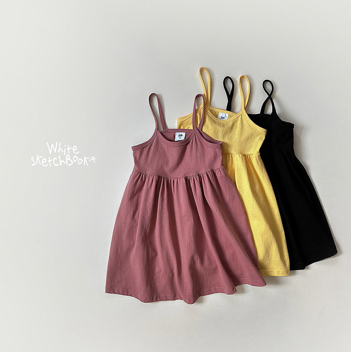 🇰🇷WhiteSketchBook吊帶裙