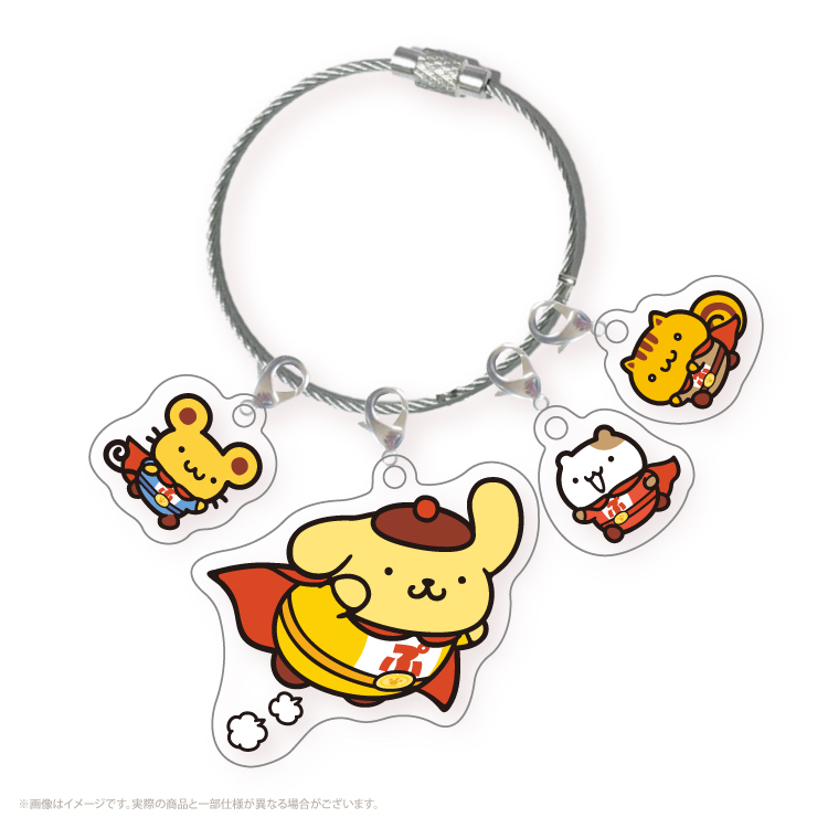 日本預訂📍日本布甸狗超人造型鎖匙扣 2026年7月中旬出貨