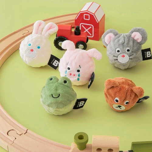 *BiteMe🇰🇷Farm Friends內儲刺球玩具（會發出吱吱聲）