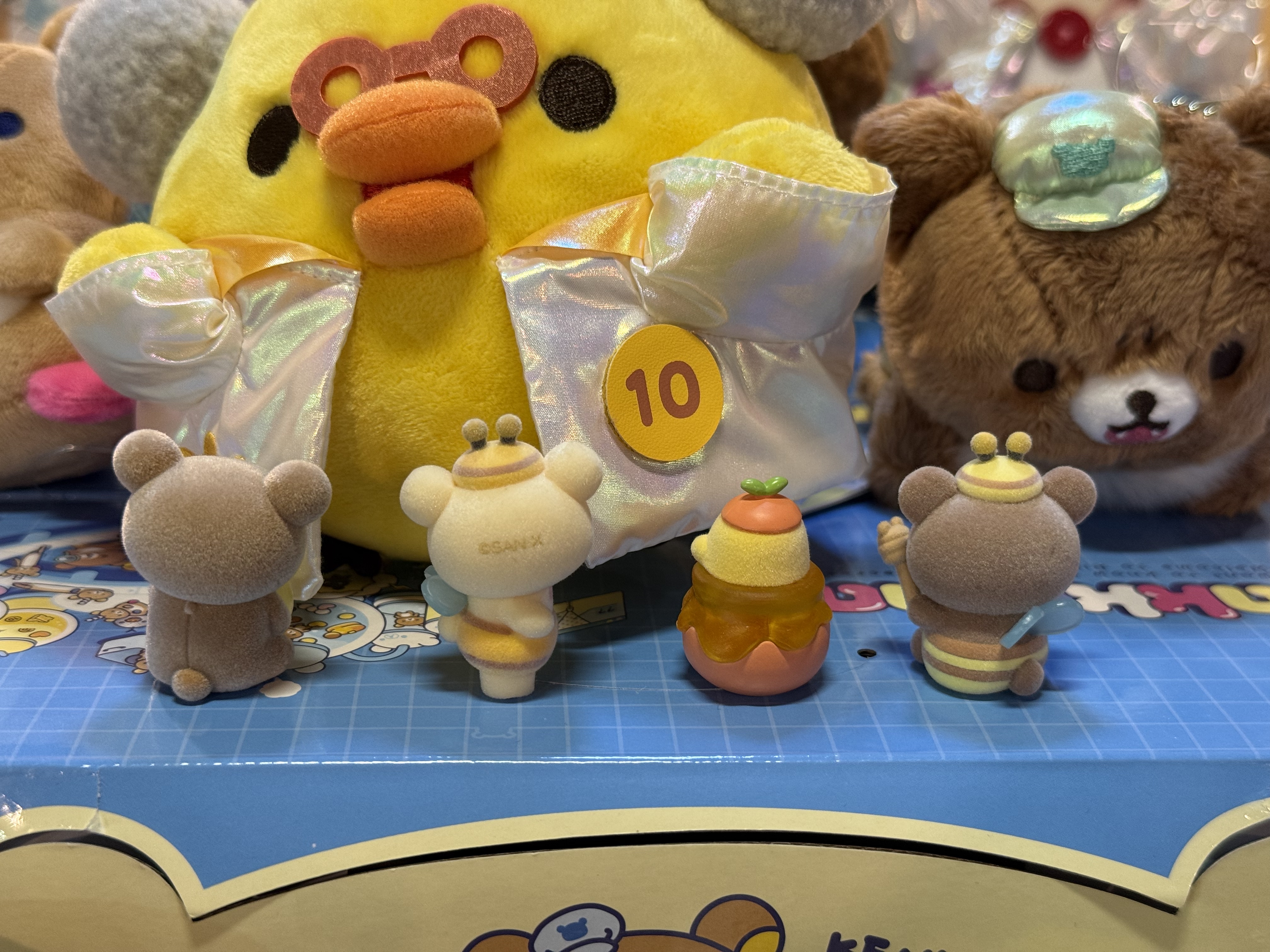 《現貨》全新Rilakkuma蜜蜂造型 pvc製擺設