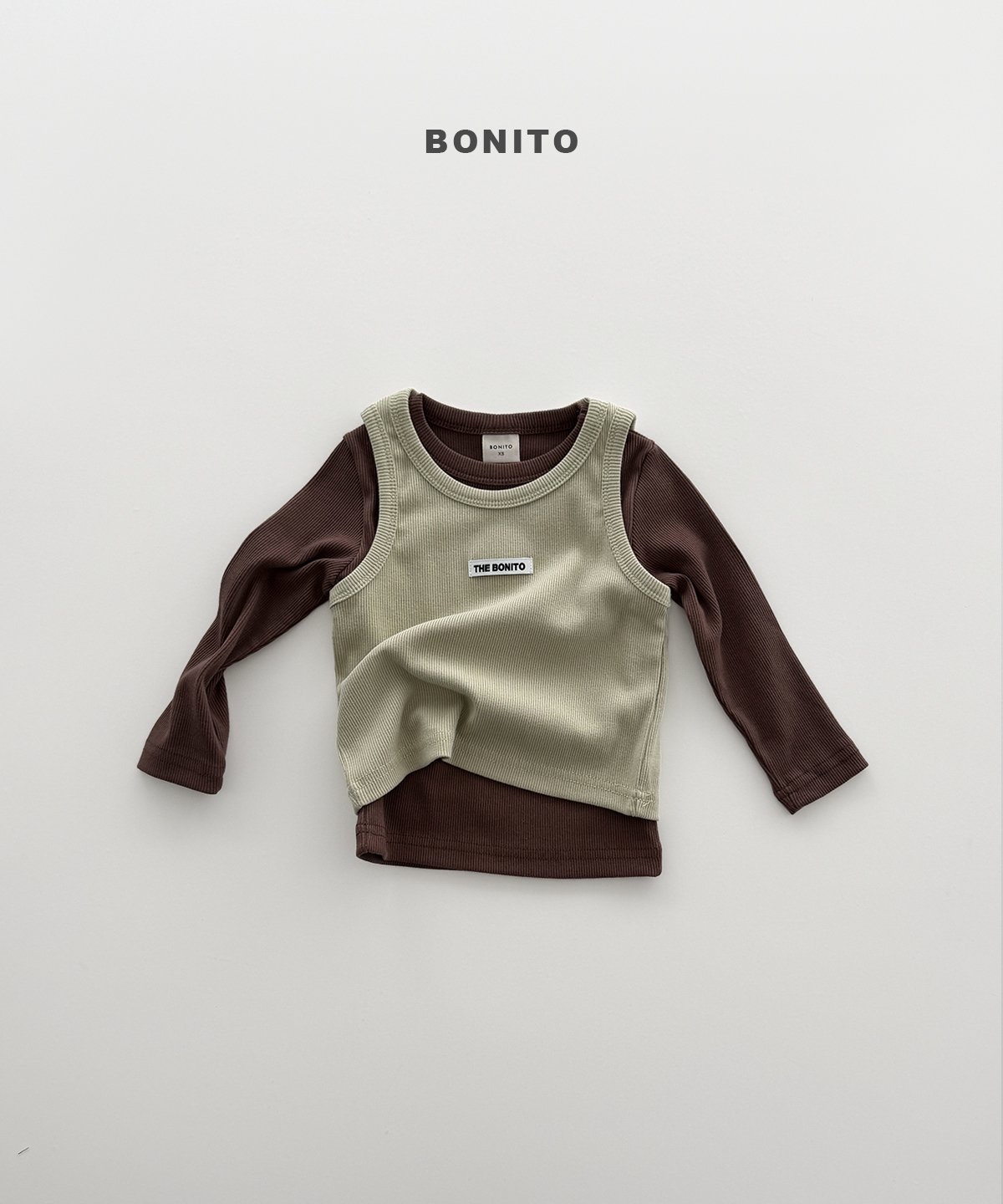Bonito | Ribbed Layered Sleeveless Top