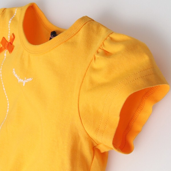 🆕【⭐訂購⭐】🇯🇵日本直送 🌀向日葵刺繡 A-line 短袖Tee［2款選］ 🌀 [ELCA-0162][260418]