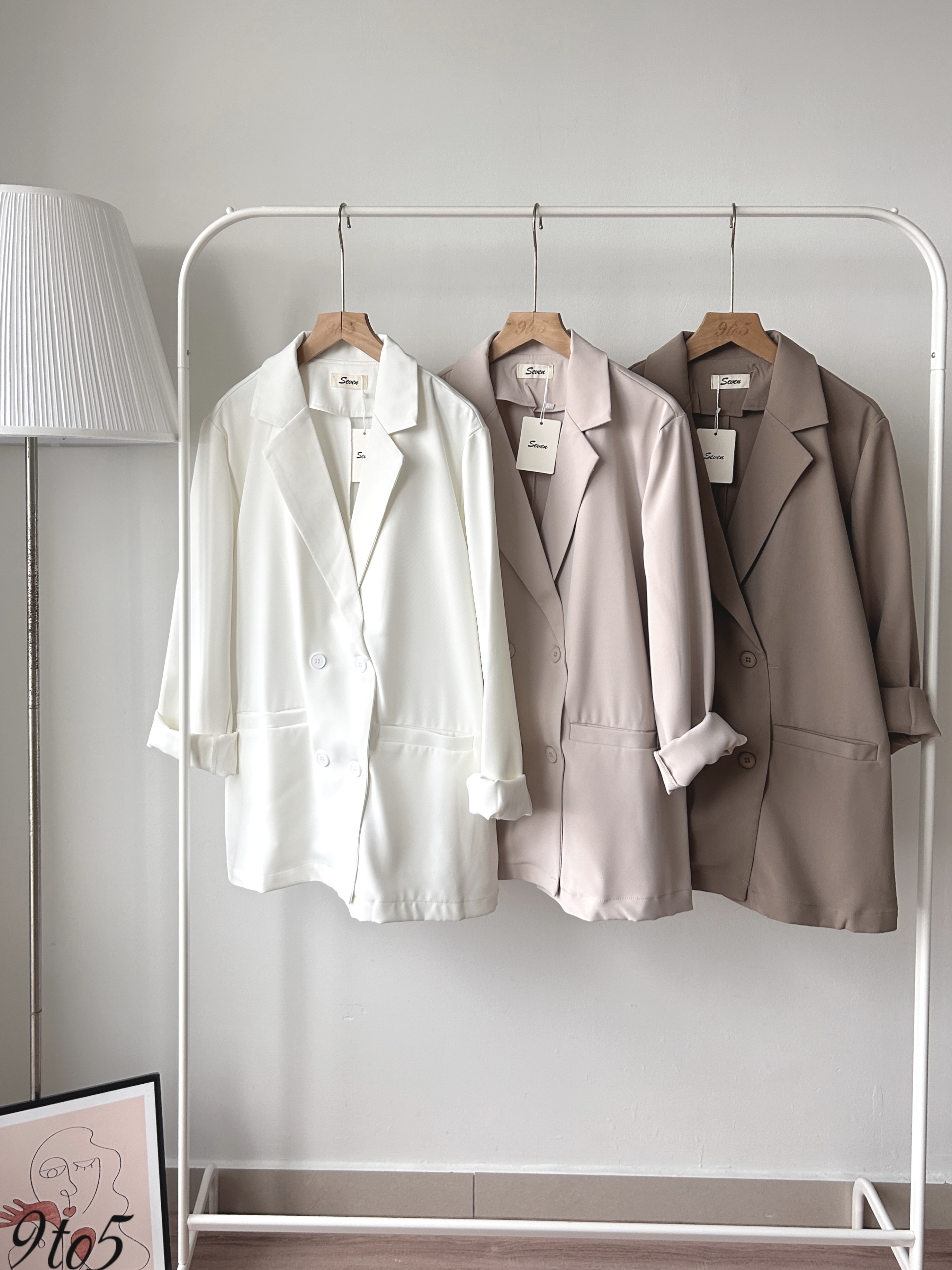 T4310 Long Sleeve Blazer - 3 Colors