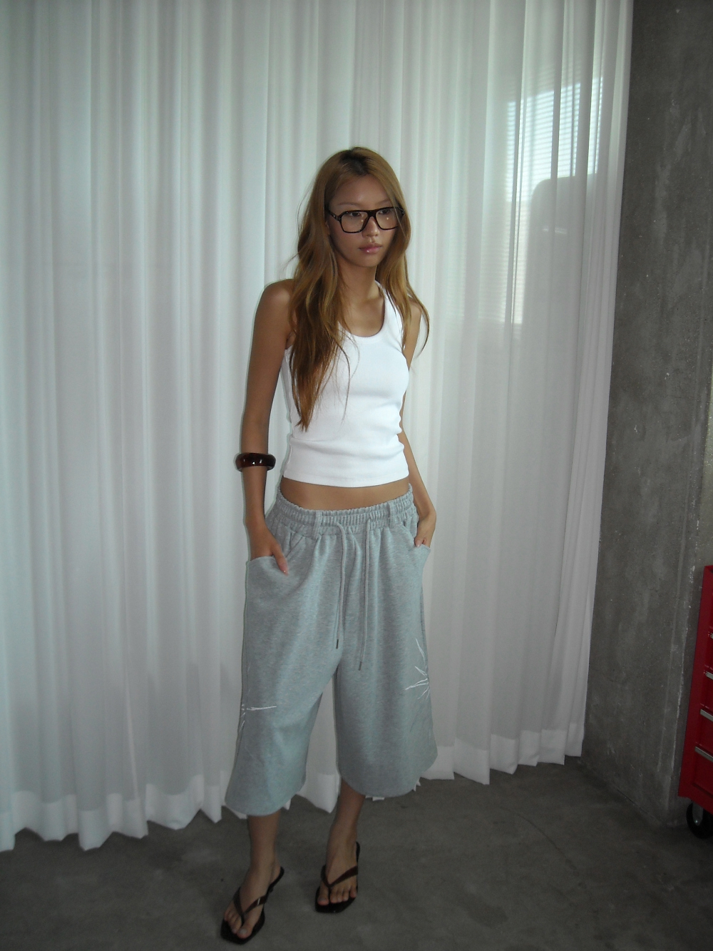 Graphic Star Bermuda Shorts
