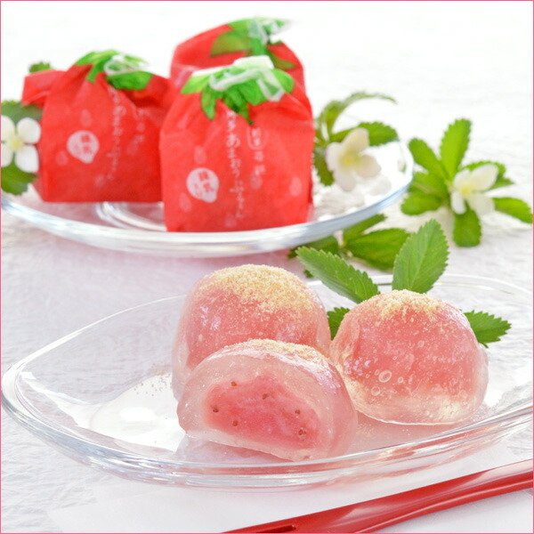 日本直送日本福岡必買伴手禮 風美庵甘王草莓夾心蕨餅