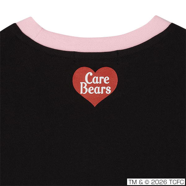 🎀【預訂】MARY QUANT x Care Bears Ringer T-shirt BK