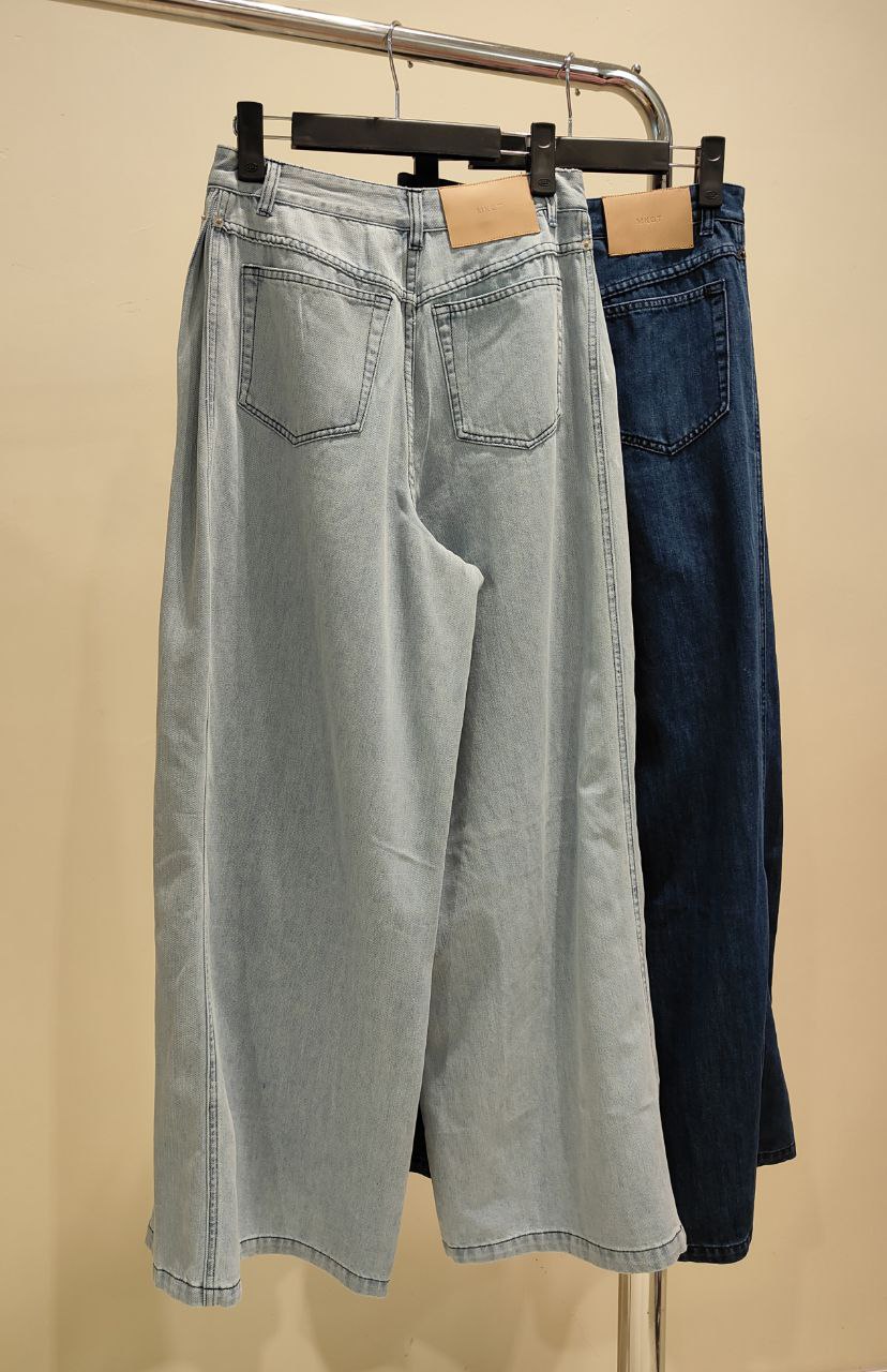 牛仔宽脚裤 1611