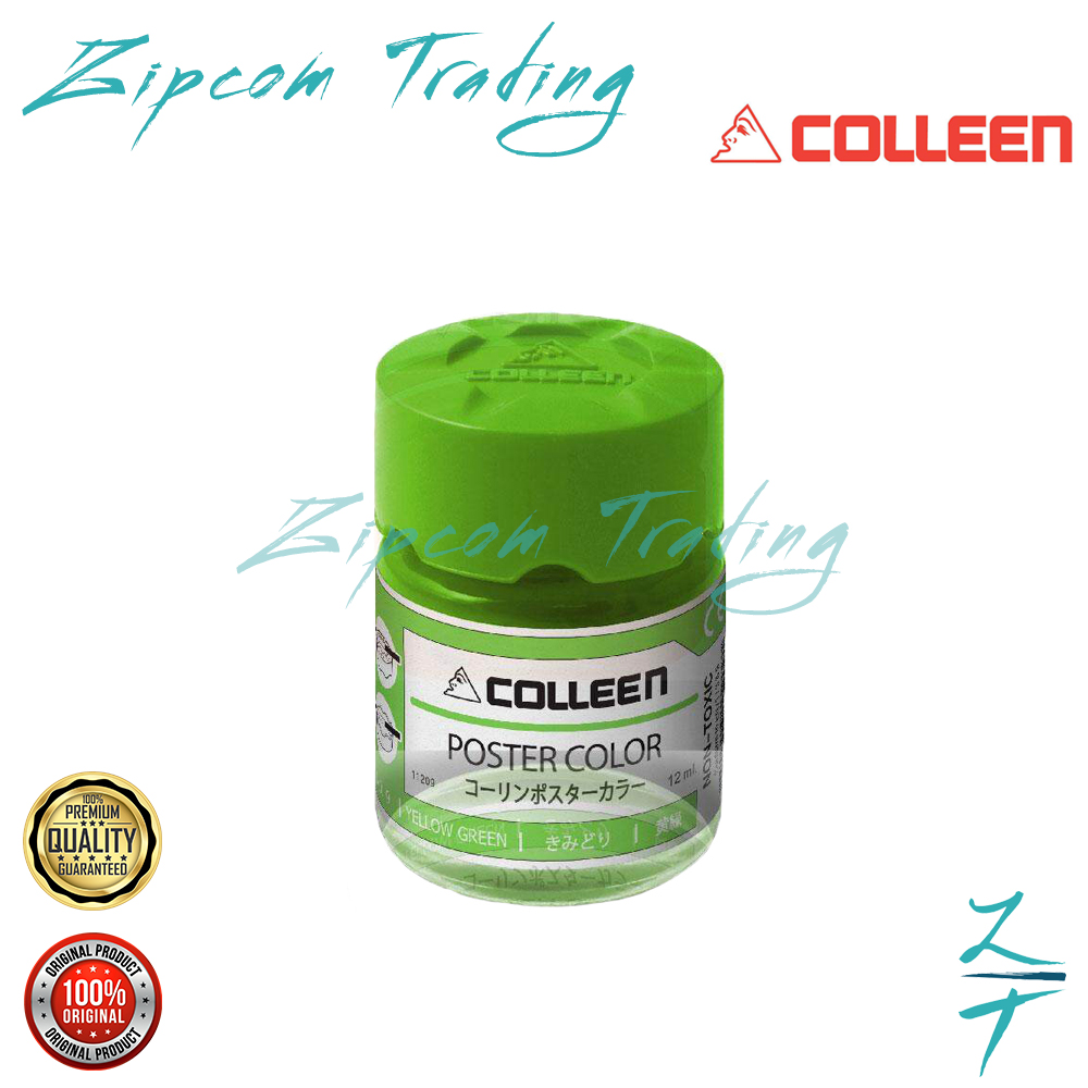 Colleen Premium Non-Toxic Poster Color (12ml/Bottle)
