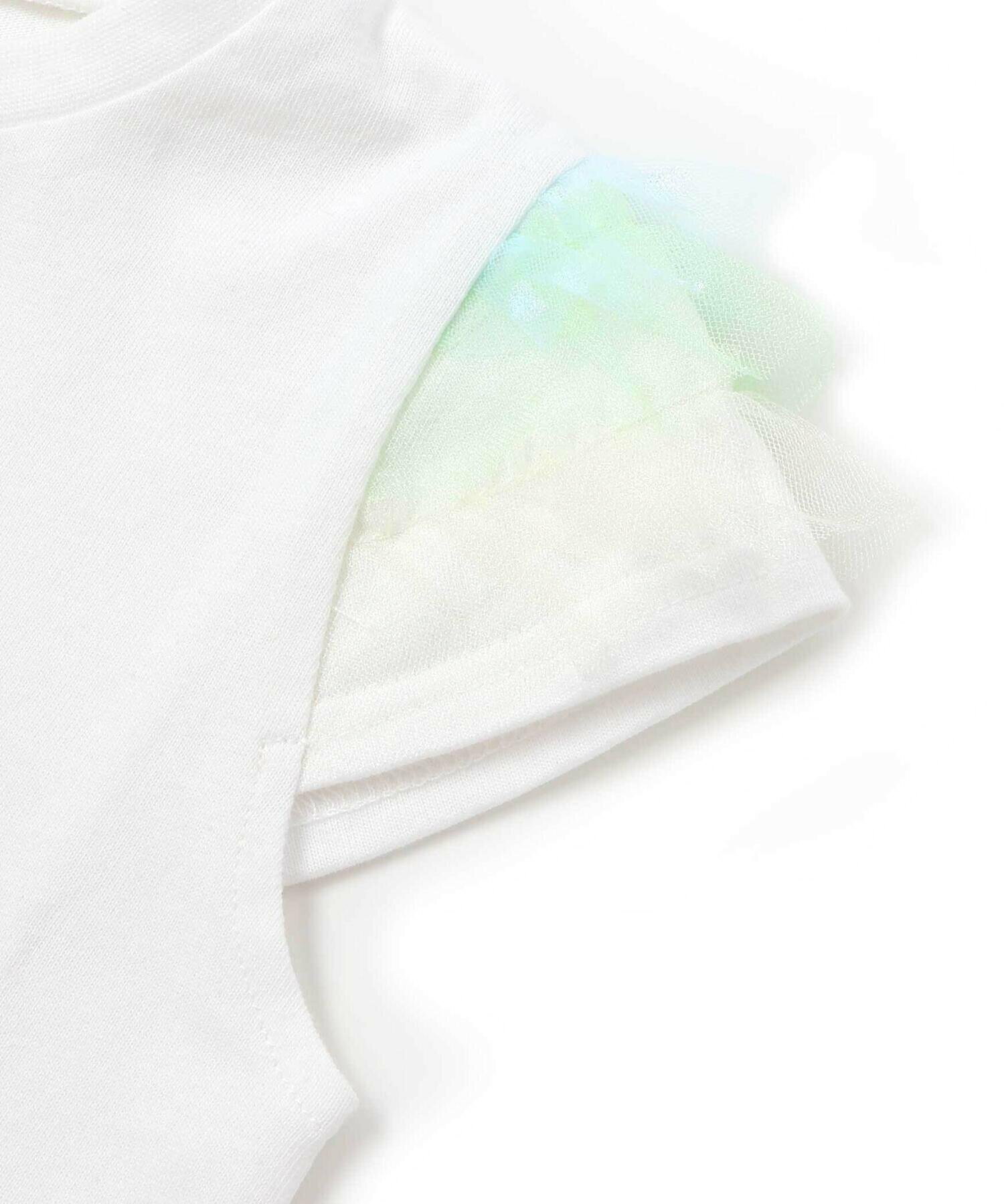 🆕【⭐訂購⭐】  日本直送🌀薄紗袖 公主主題圖案刺繡 短袖Tee［3款選］🌀[ELDA-0035][260426]