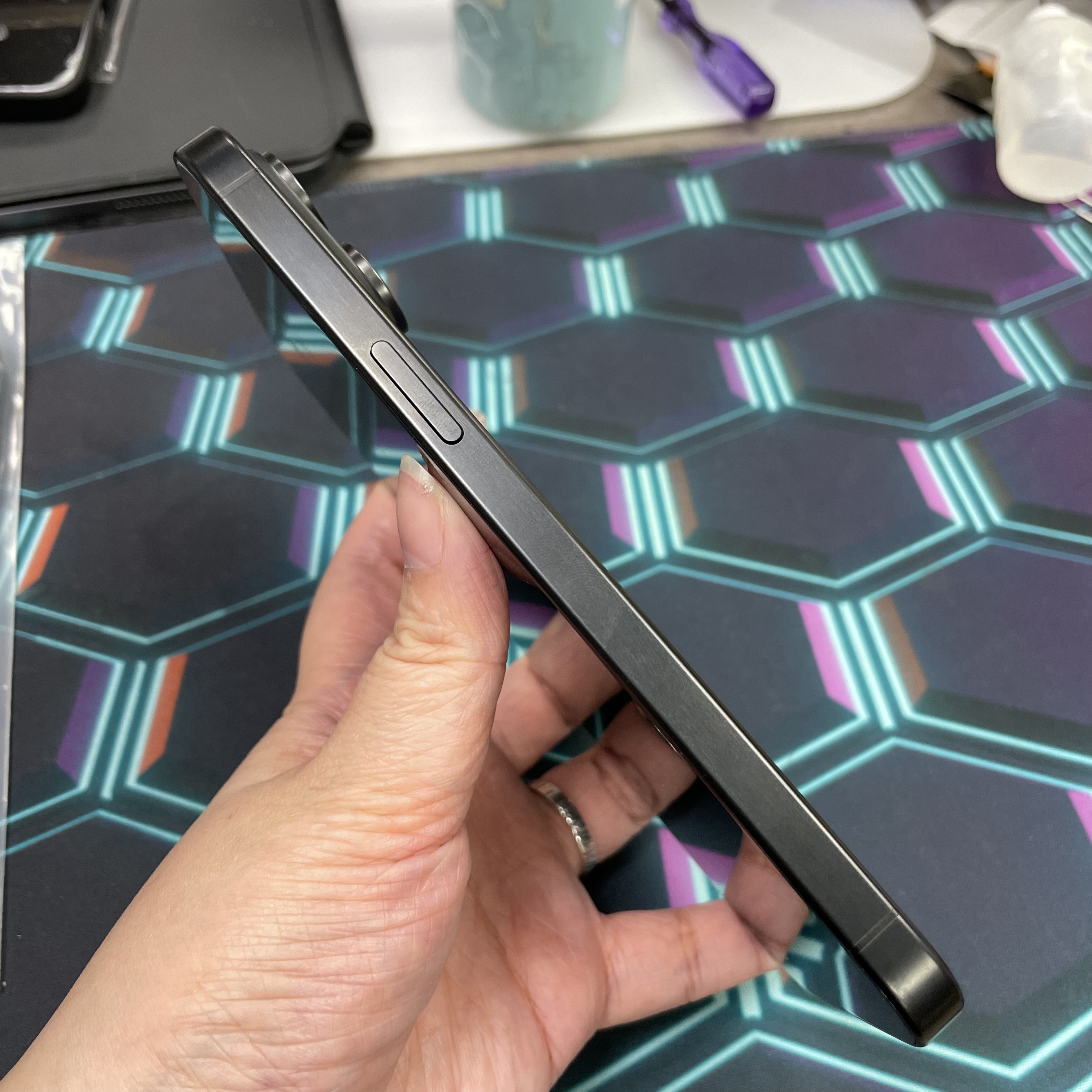 *8129 15 Pro max 勁靚機 1TB 電91 黑色 black