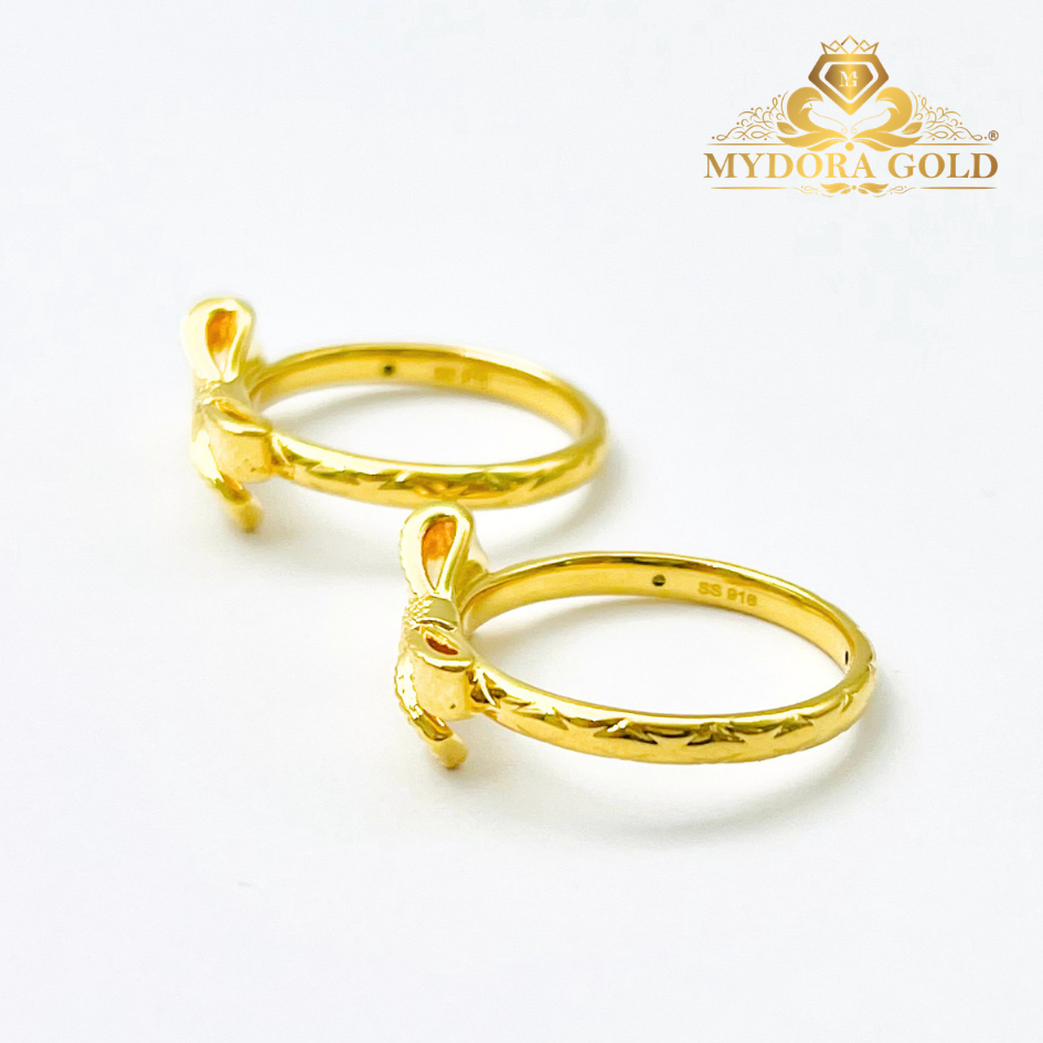 MYDORA Cincin Ribbon Grace (5G) l EMAS 916/22K