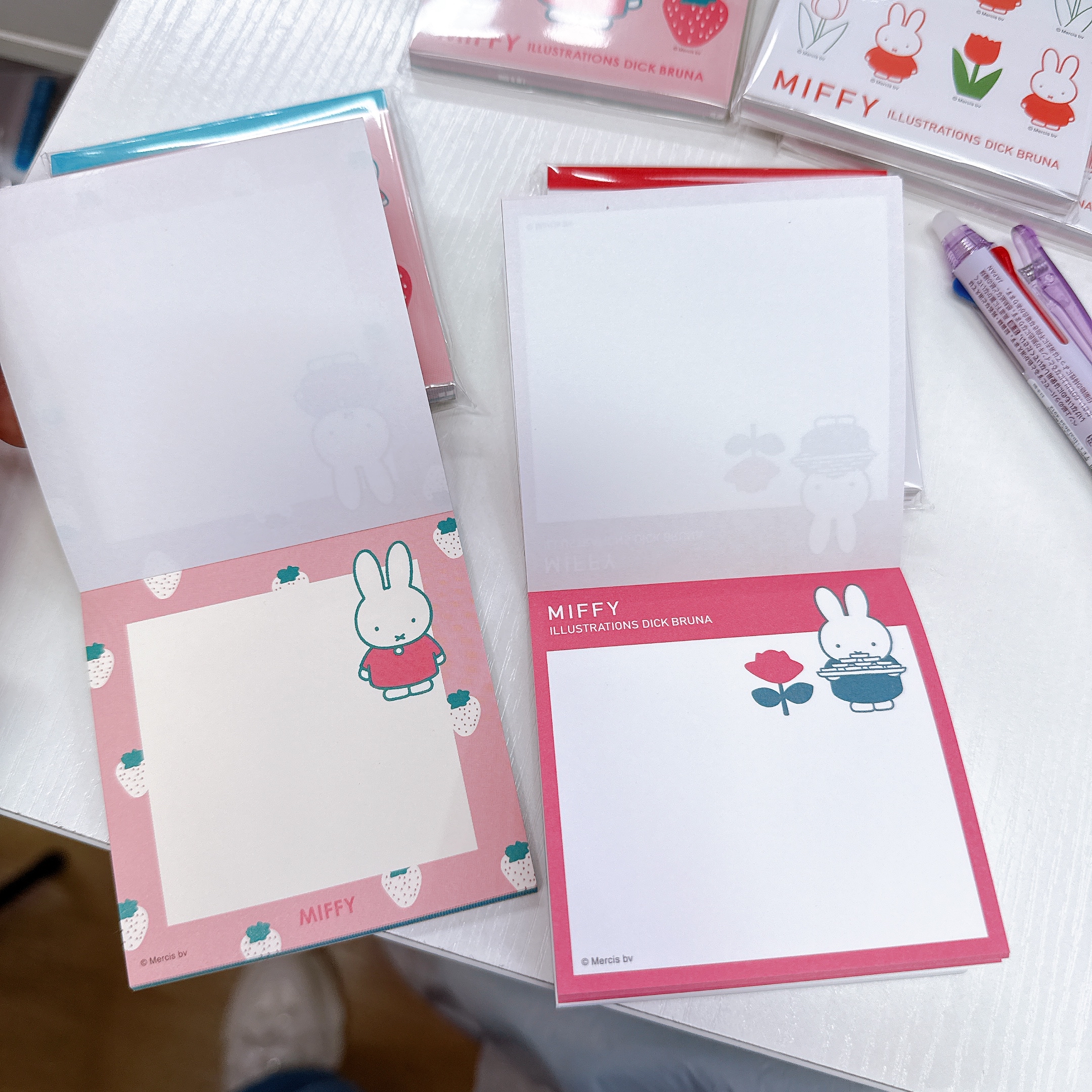 日本直送Miffy可刷原子筆 鉛芯筆 Memo