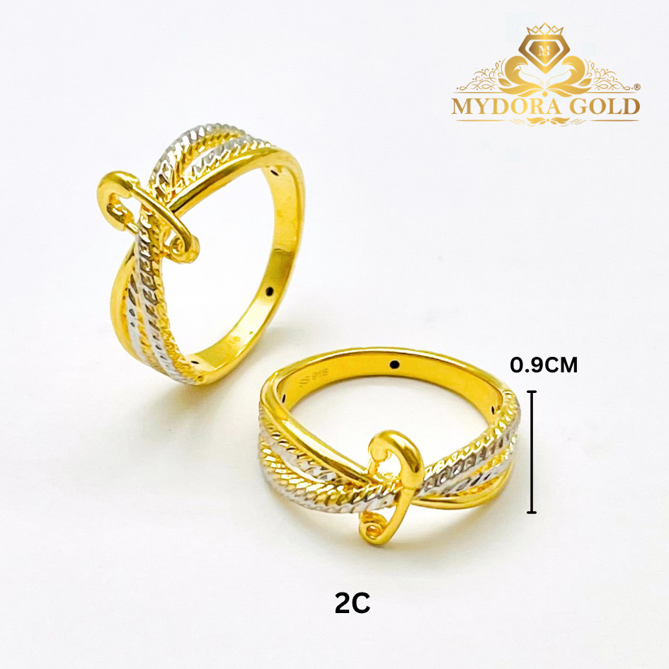 MYDORA Cincin Silang Safety Pin (5G) l EMAS 916/22K
