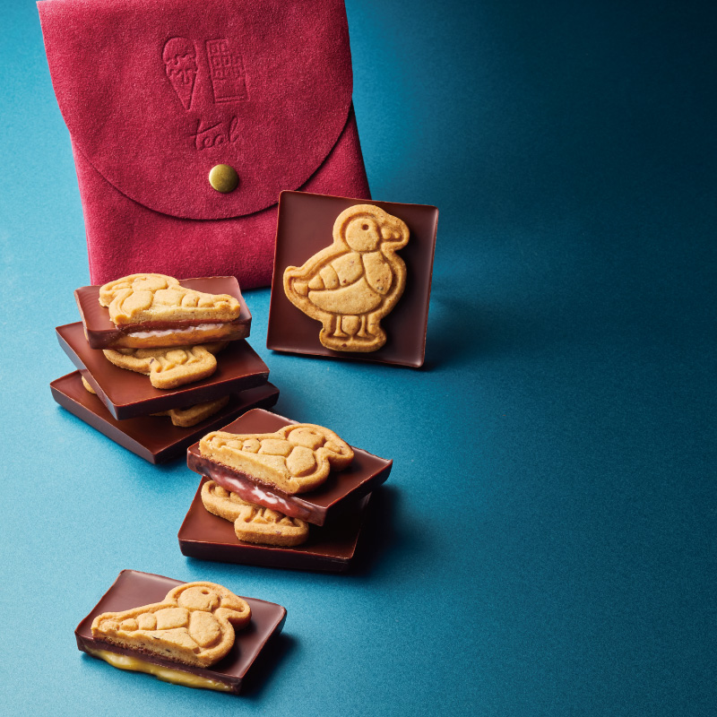 TEAL 鴨子造型板狀巧克力 (1枚)