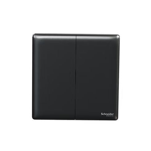 施耐德 Unica X 石墨灰 2位雙控 開關掣