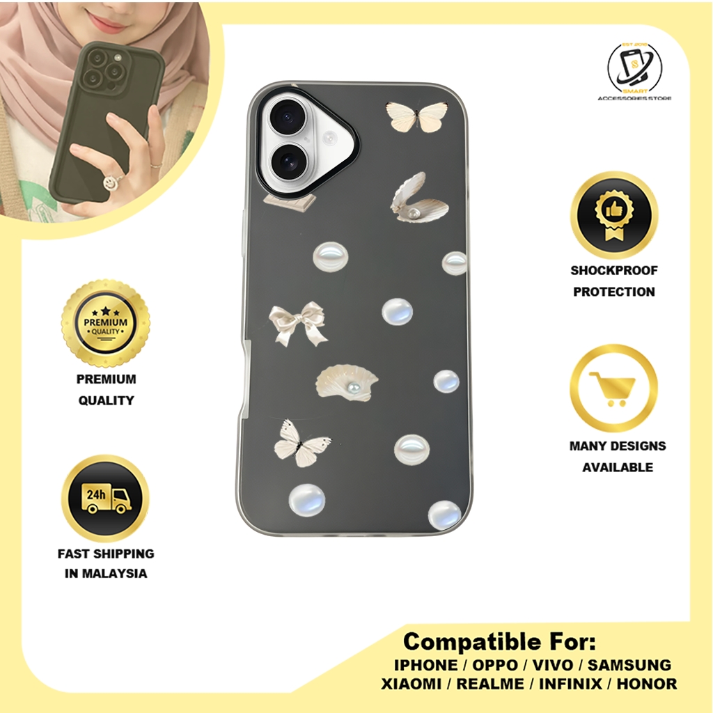 JELLY CASE PHONE FOR IPHONE - DESIGN BUTTERFLY E