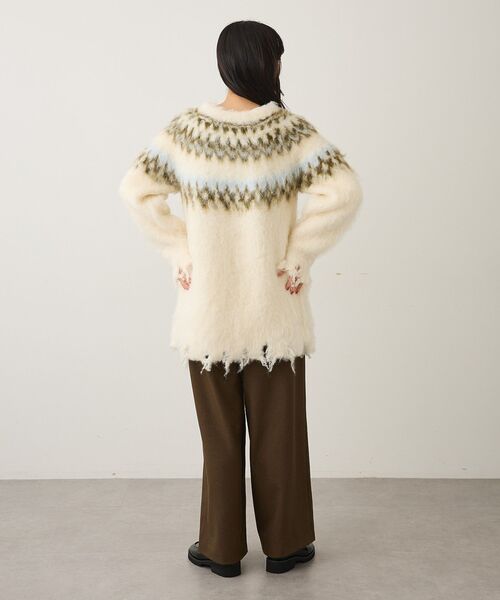 北歐風拉絨針織冷衫